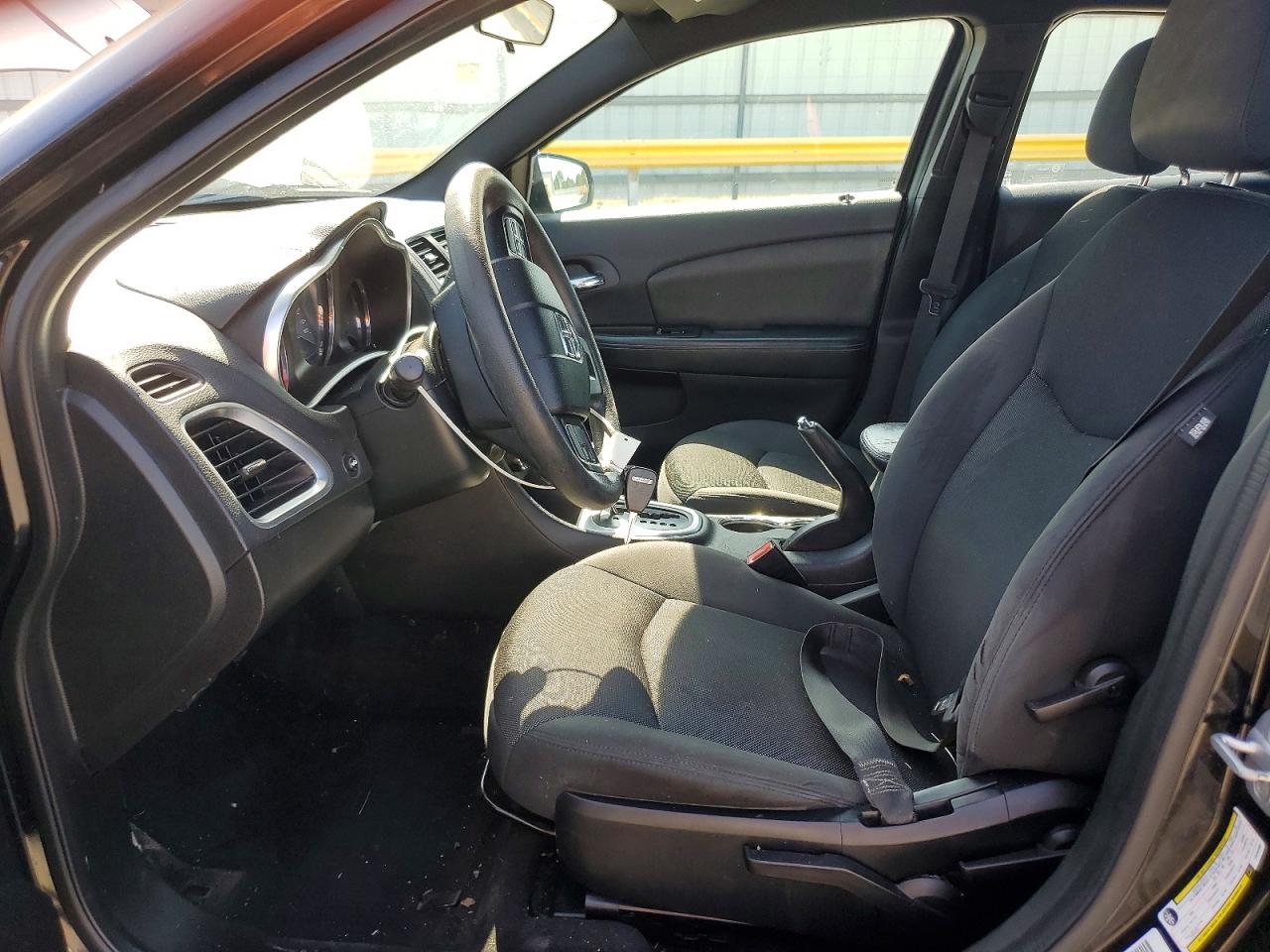 2012 Dodge Avenger Se Black vin: 1C3CDZAB0CN264899