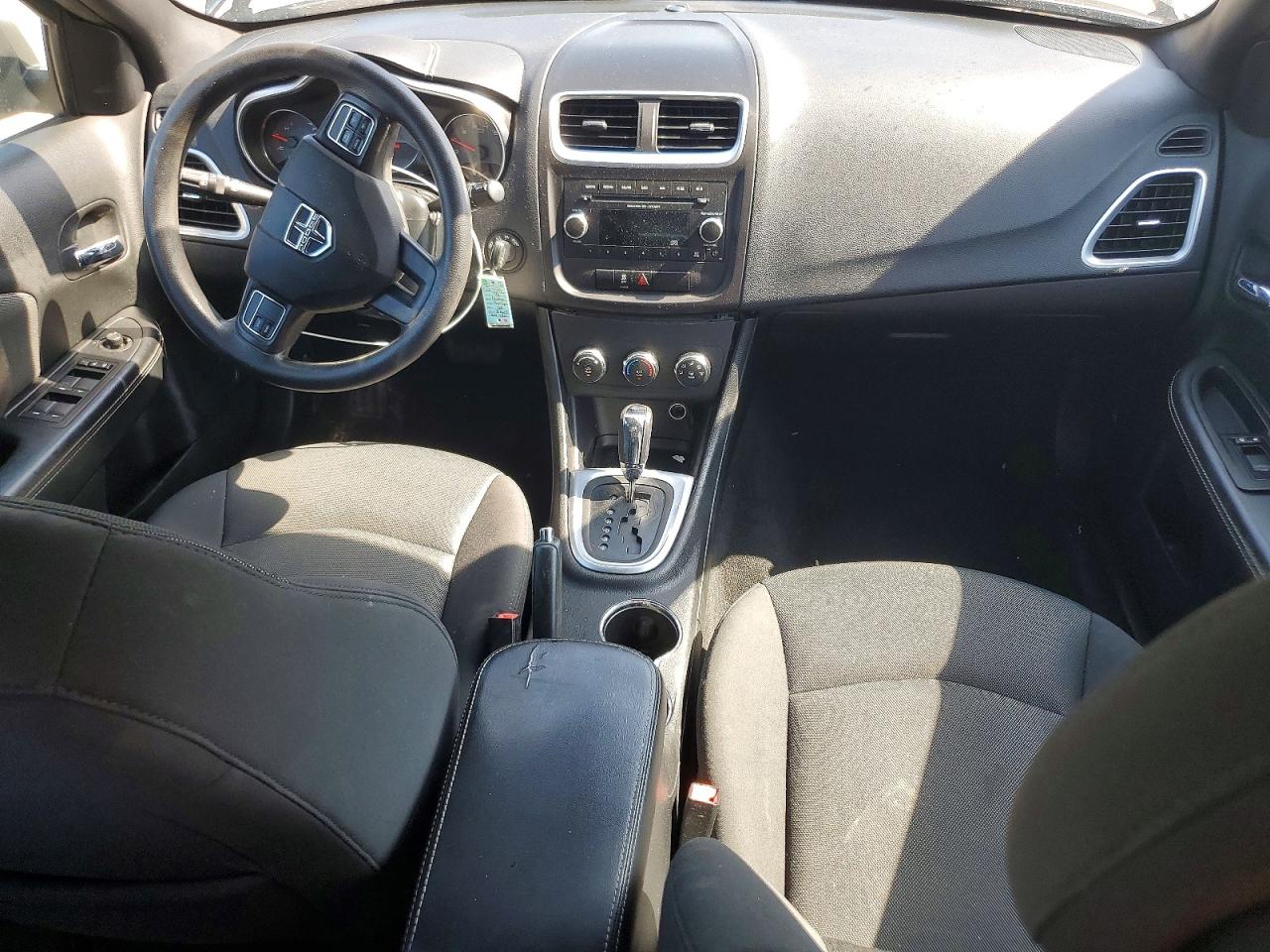 2012 Dodge Avenger Se Black vin: 1C3CDZAB0CN264899