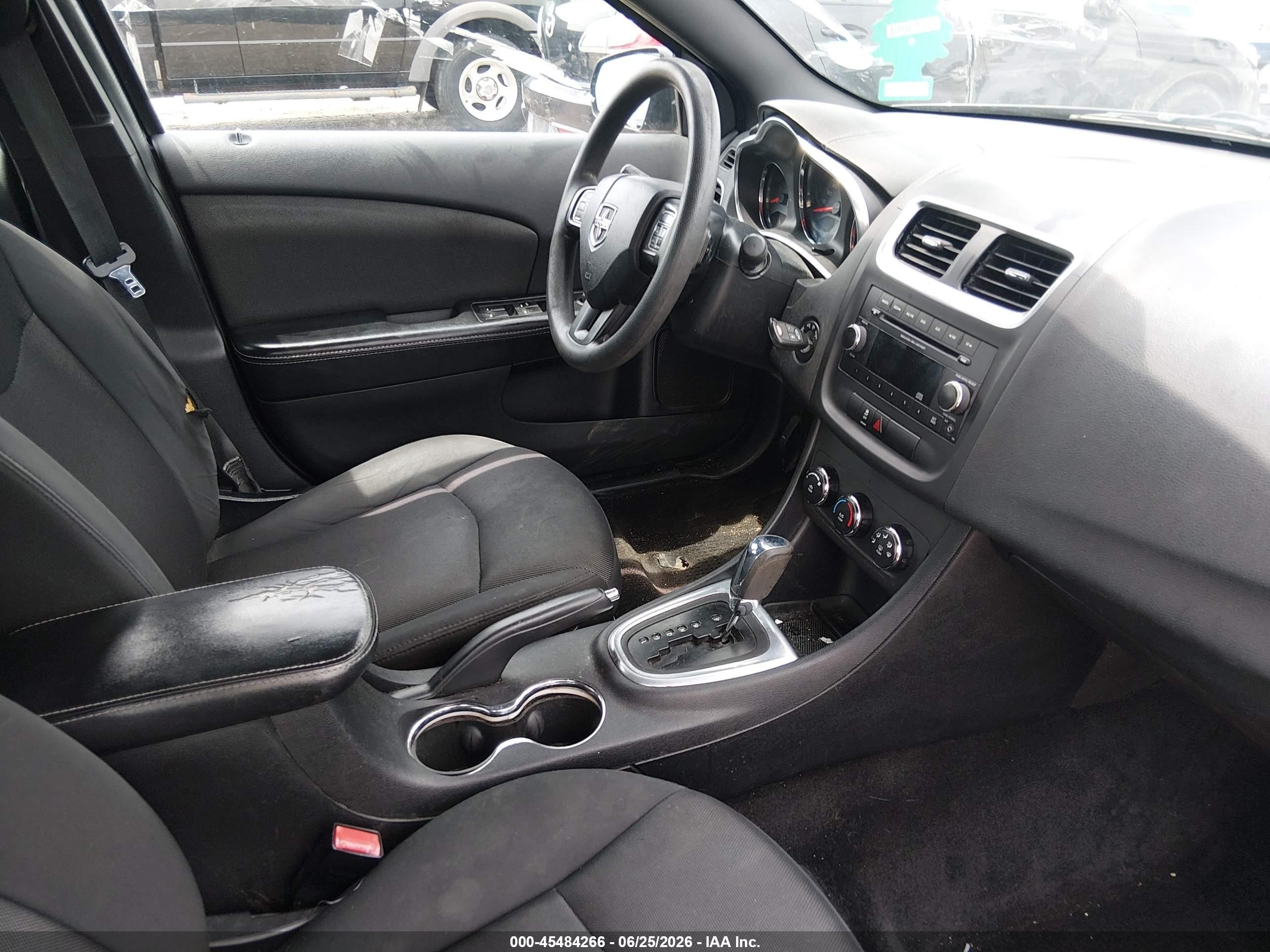 2013 Dodge Avenger Se Black vin: 1C3CDZAB0DN531136