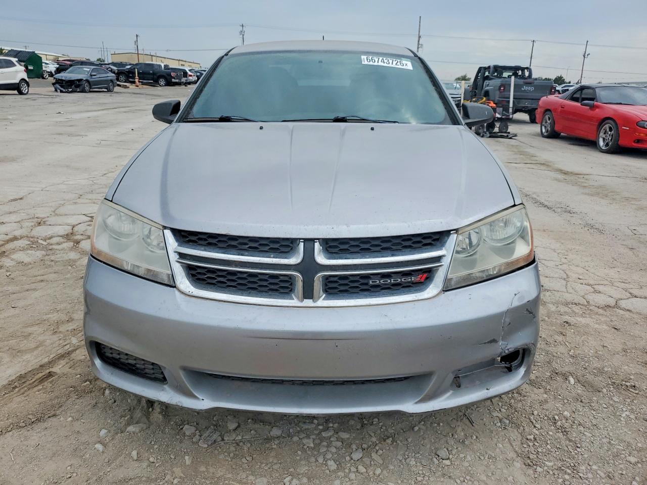 2013 Dodge Avenger Se Silver vin: 1C3CDZAB0DN541388