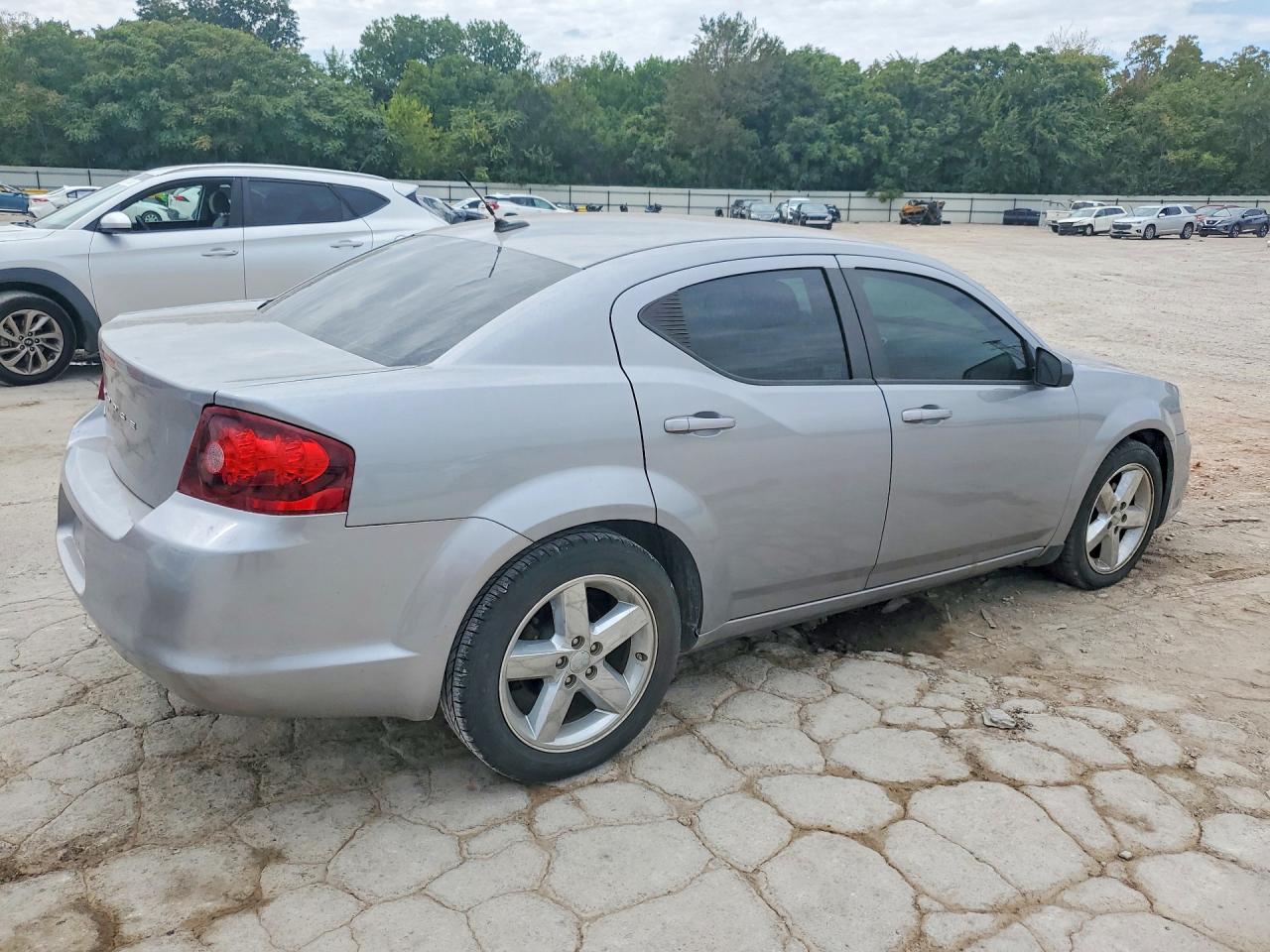 2013 Dodge Avenger Se Silver vin: 1C3CDZAB0DN541388
