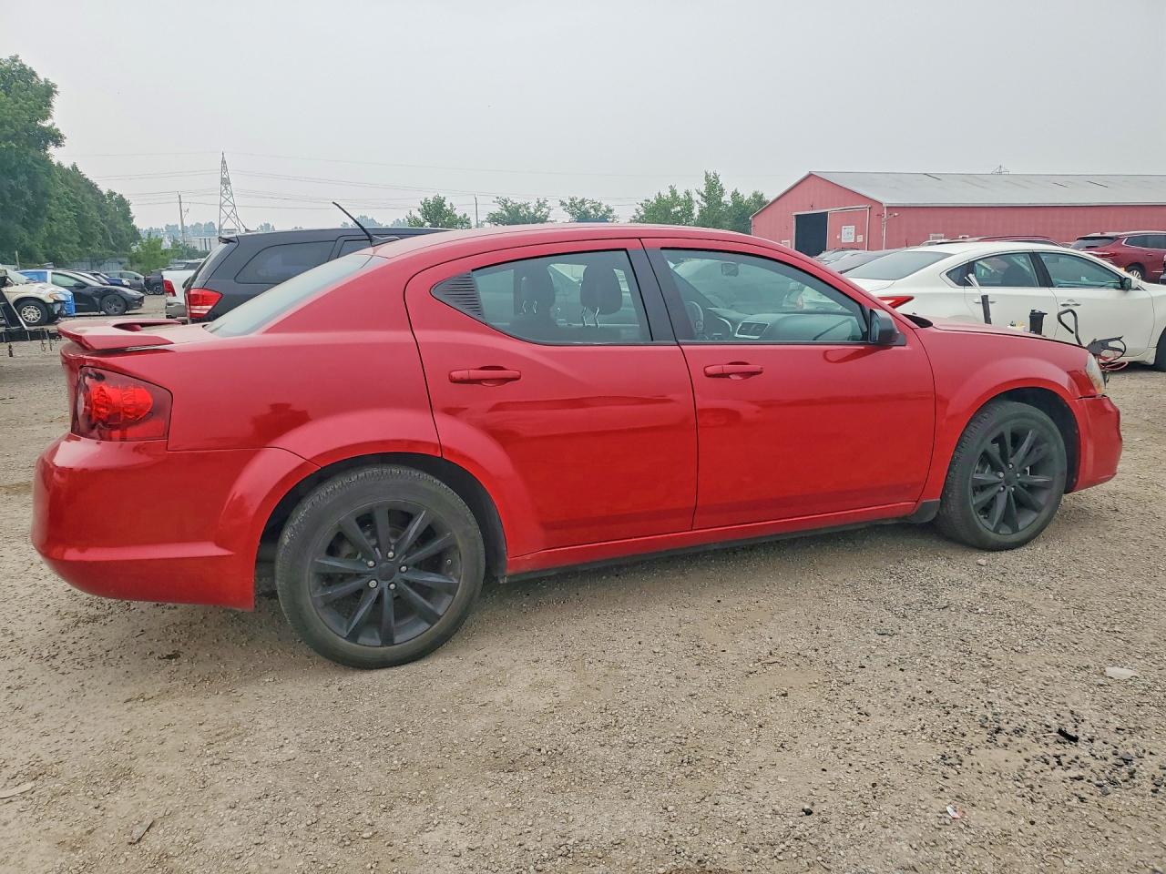 2013 Dodge Avenger Se Red vin: 1C3CDZAB0DN638350