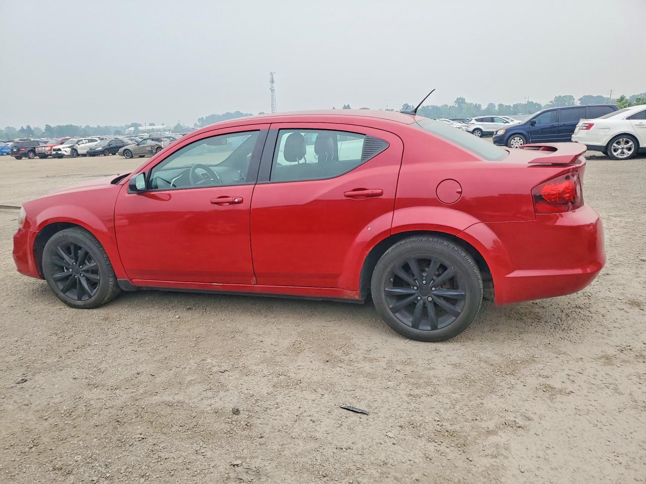2013 Dodge Avenger Se Red vin: 1C3CDZAB0DN638350