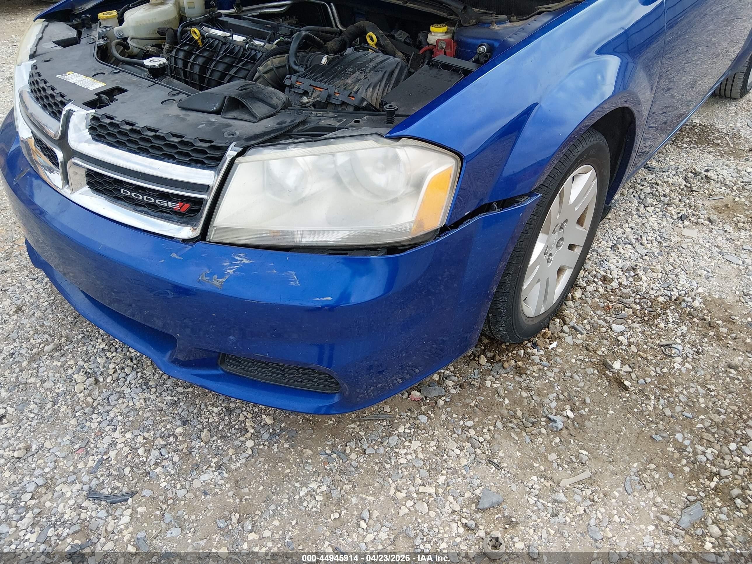 2013 Dodge Avenger Se Blue vin: 1C3CDZAB0DN653317