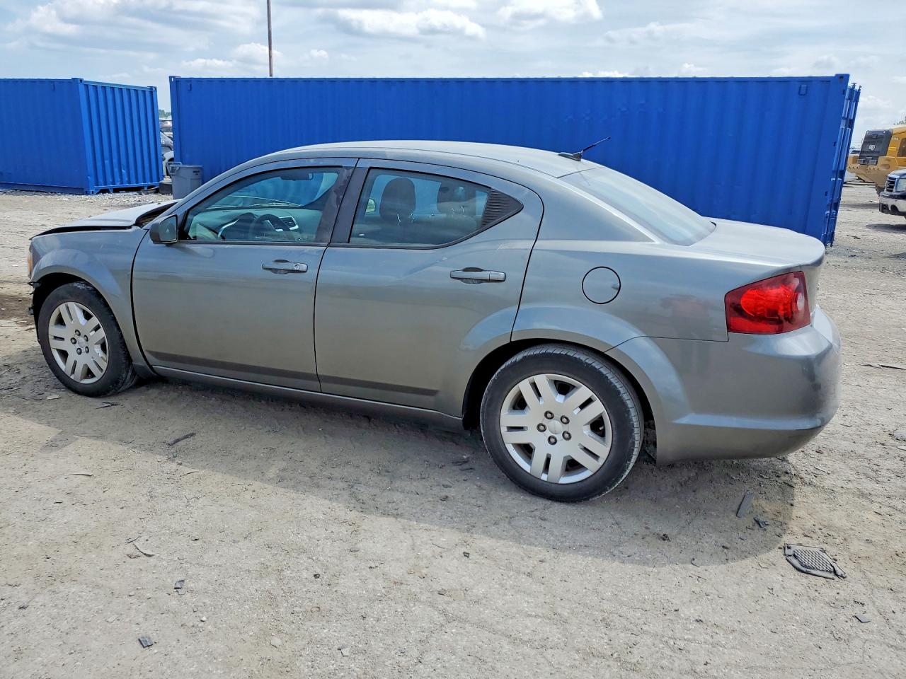 2013 Dodge Avenger Se Gray vin: 1C3CDZAB0DN653365