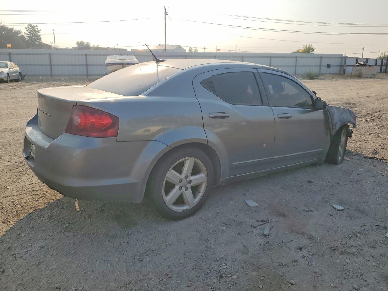 2013 Dodge Avenger Se Gray vin: 1C3CDZAB0DN664608