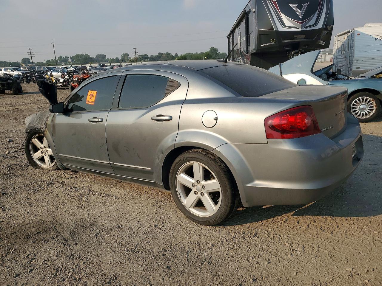 2013 Dodge Avenger Se Gray vin: 1C3CDZAB0DN664608