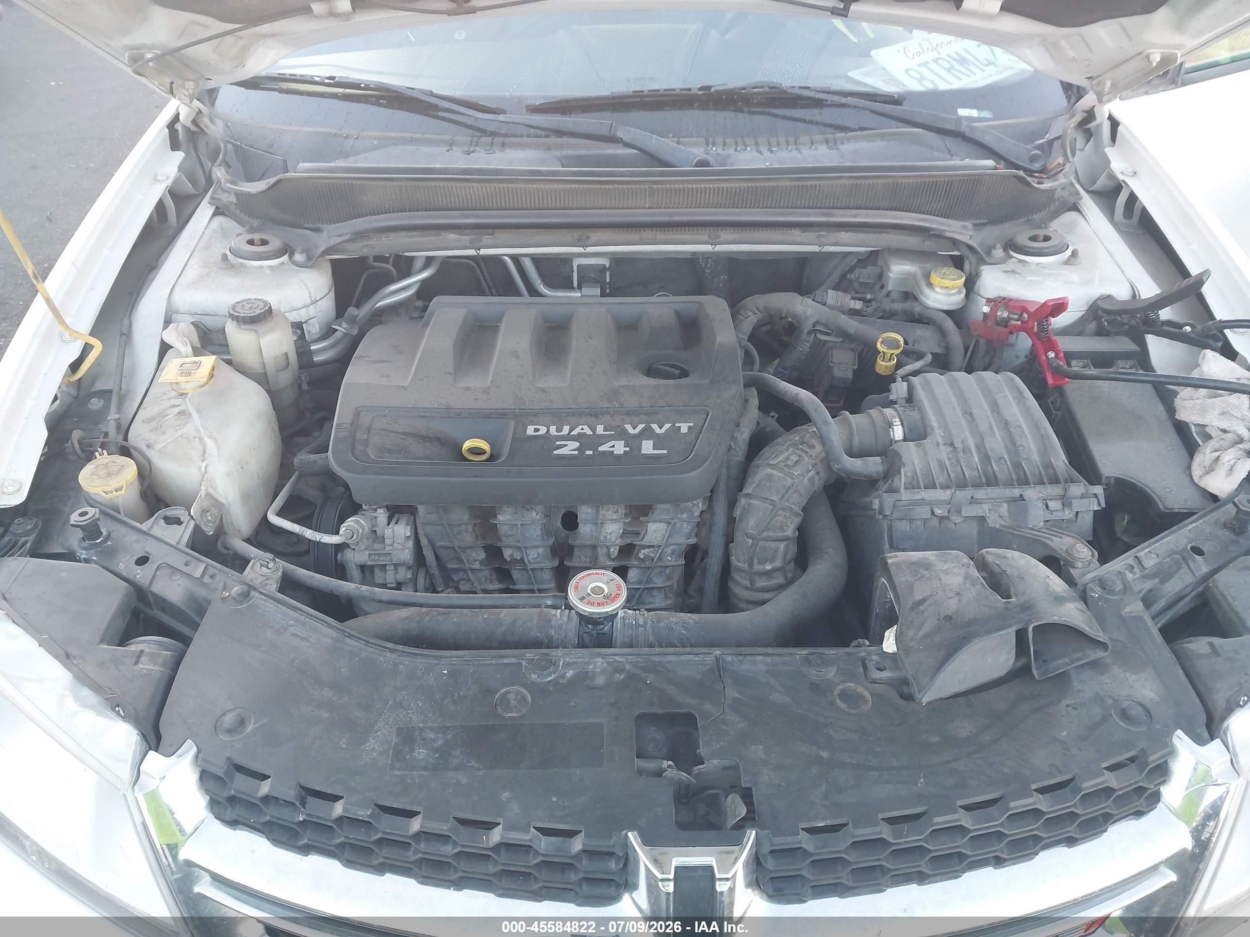 2013 Dodge Avenger Se White vin: 1C3CDZAB0DN729733