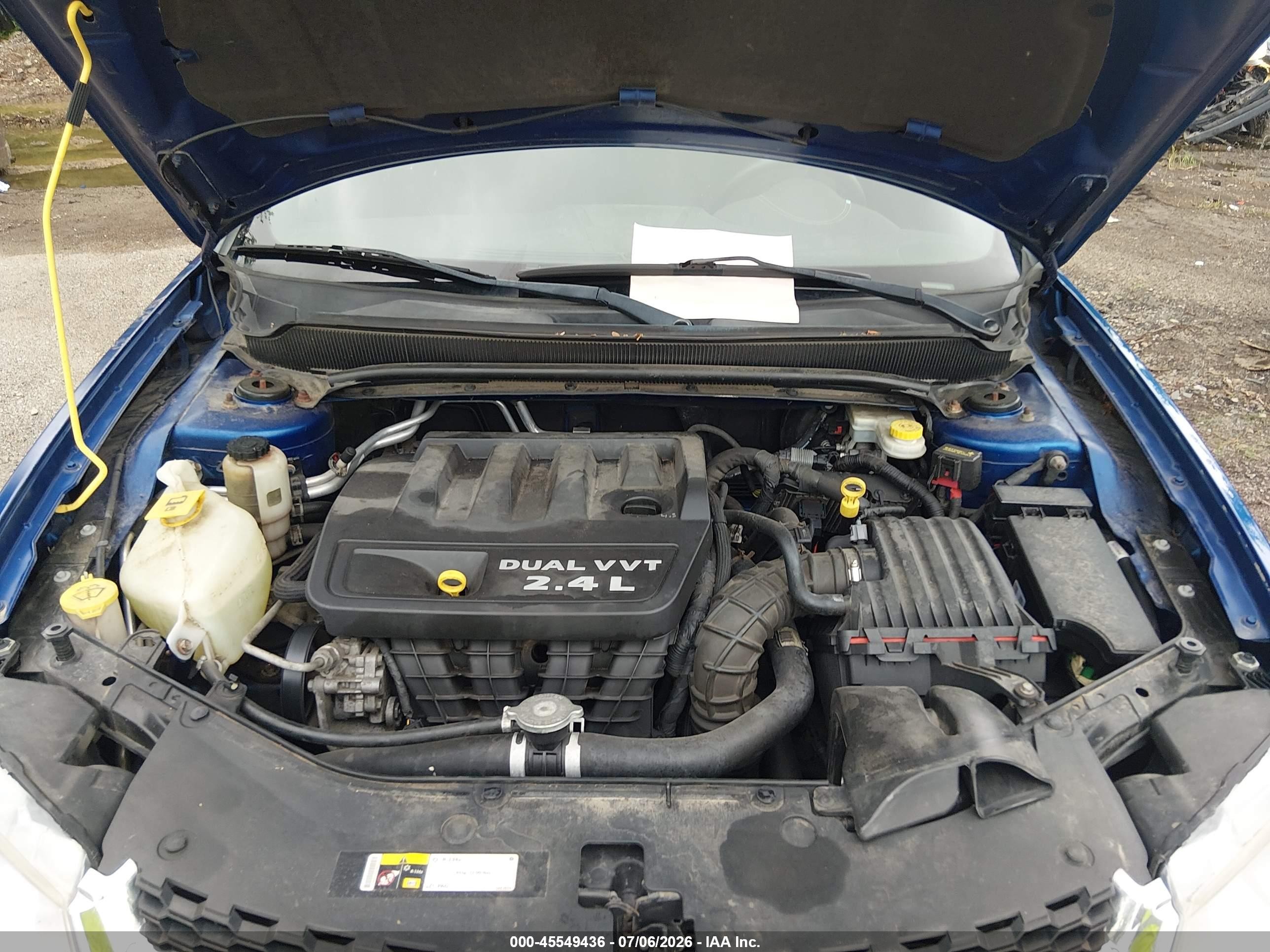 2013 Dodge Avenger Se Blue vin: 1C3CDZAB0DN757239