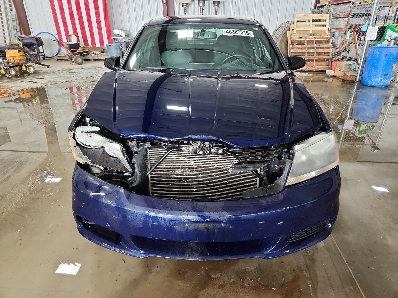 2014 Dodge Avenger Se Синий vin: 1C3CDZAB0EN161002