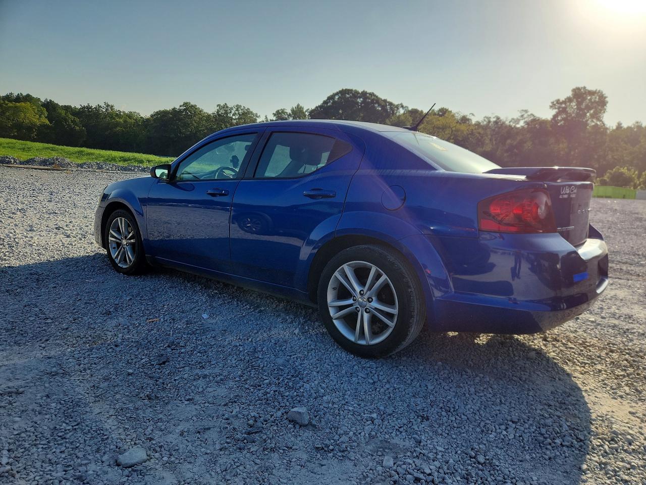 2014 Dodge Avenger Se Blue vin: 1C3CDZAB0EN182643