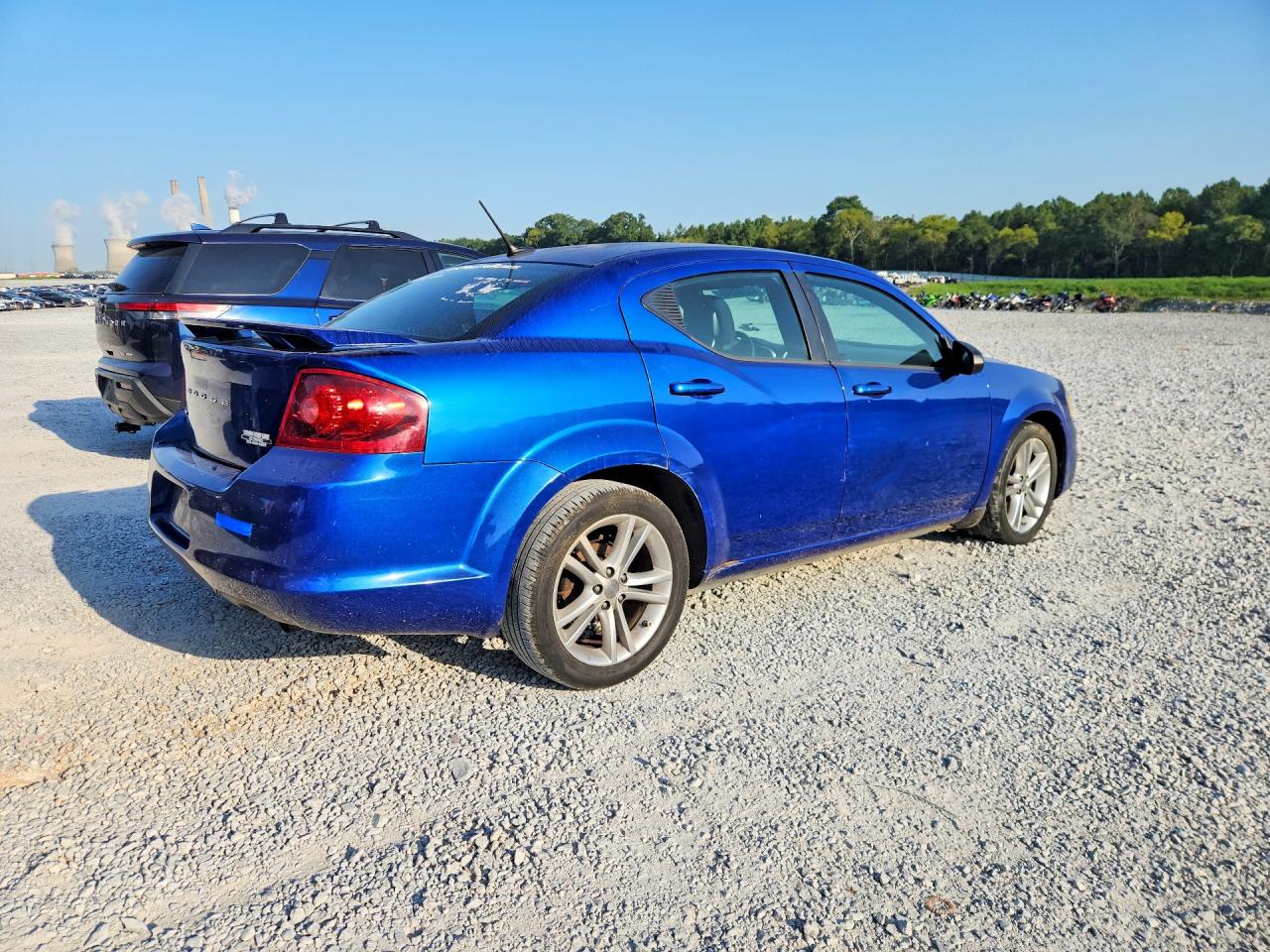 2014 Dodge Avenger Se Blue vin: 1C3CDZAB0EN182643