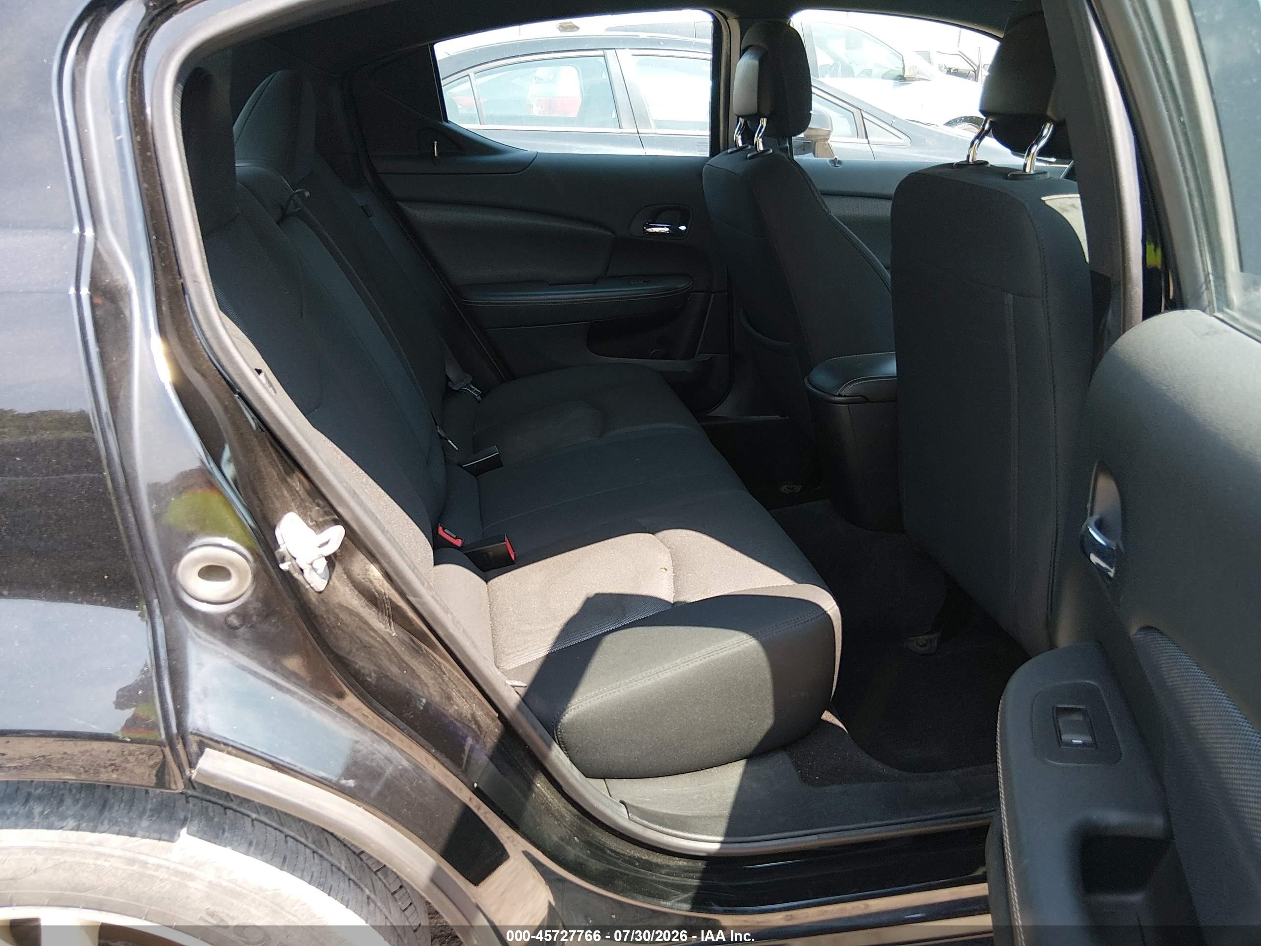 2014 Dodge Avenger Se Black vin: 1C3CDZAB0EN190113