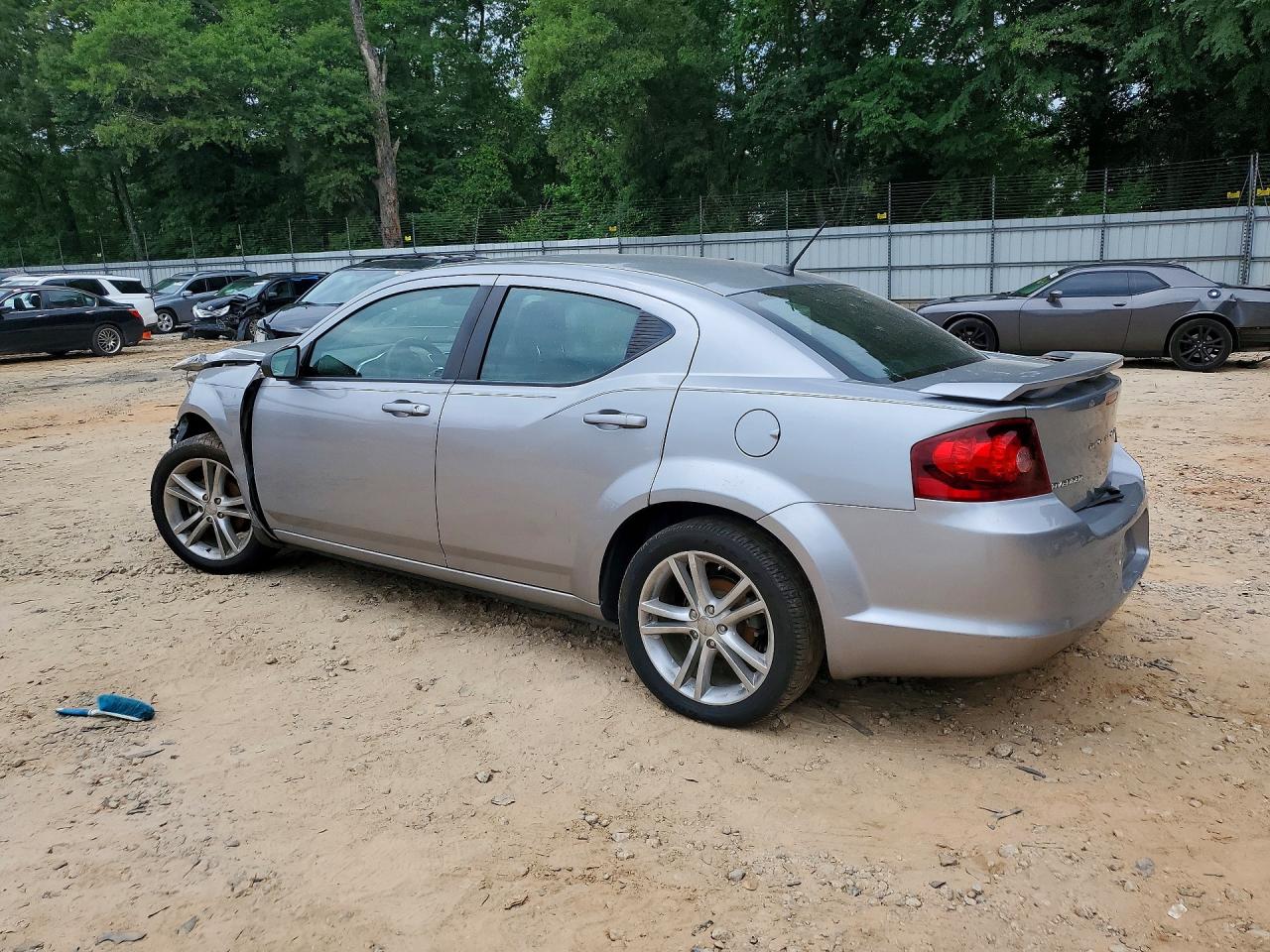 2014 Dodge Avenger Se Gray vin: 1C3CDZAB0EN223837