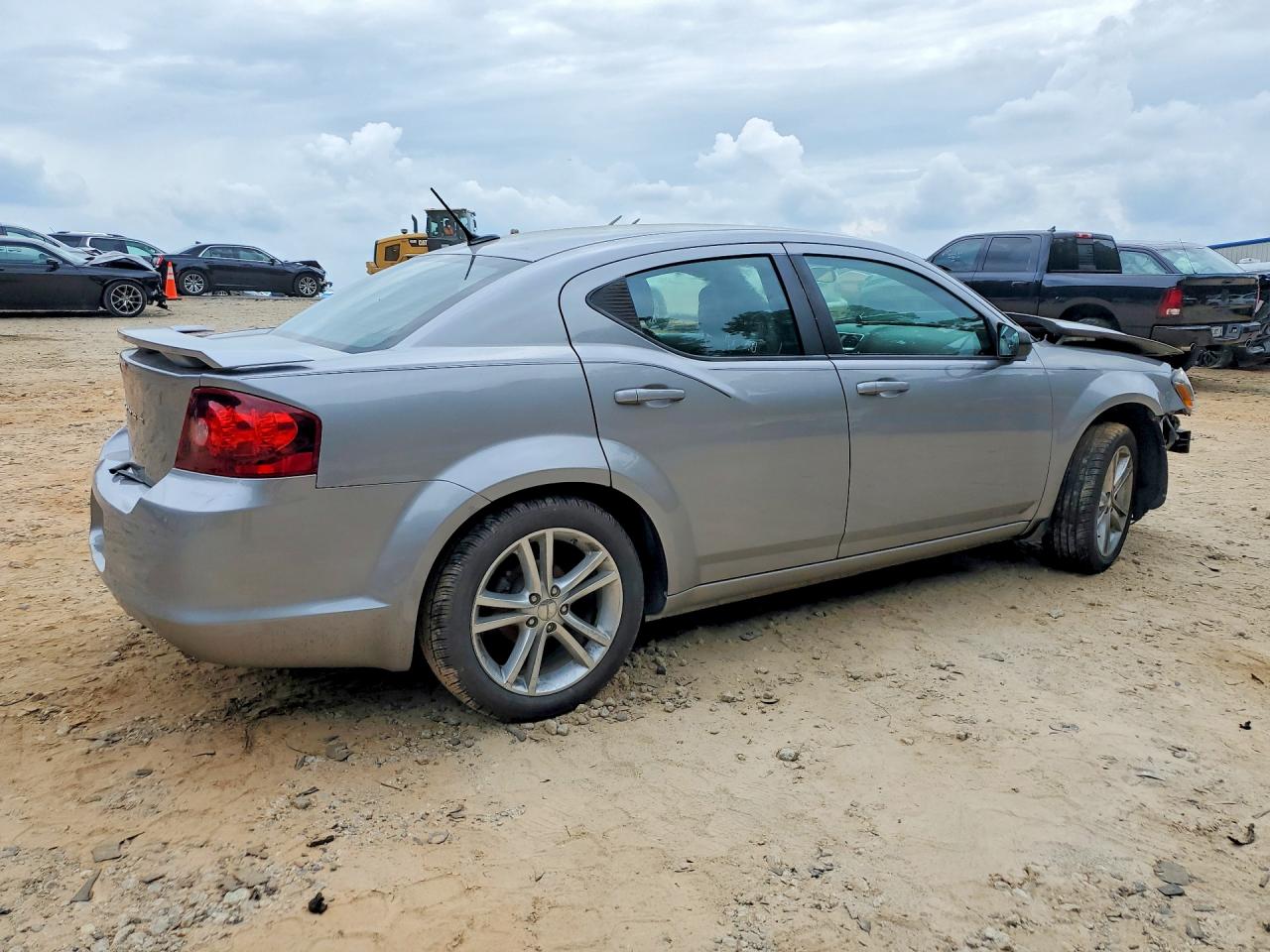 2014 Dodge Avenger Se Gray vin: 1C3CDZAB0EN223837