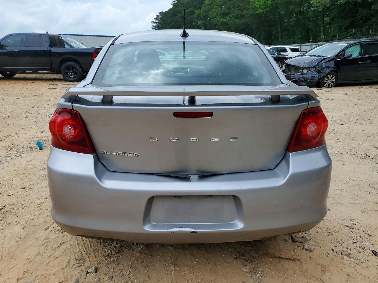 2014 Dodge Avenger Se Gray vin: 1C3CDZAB0EN223837