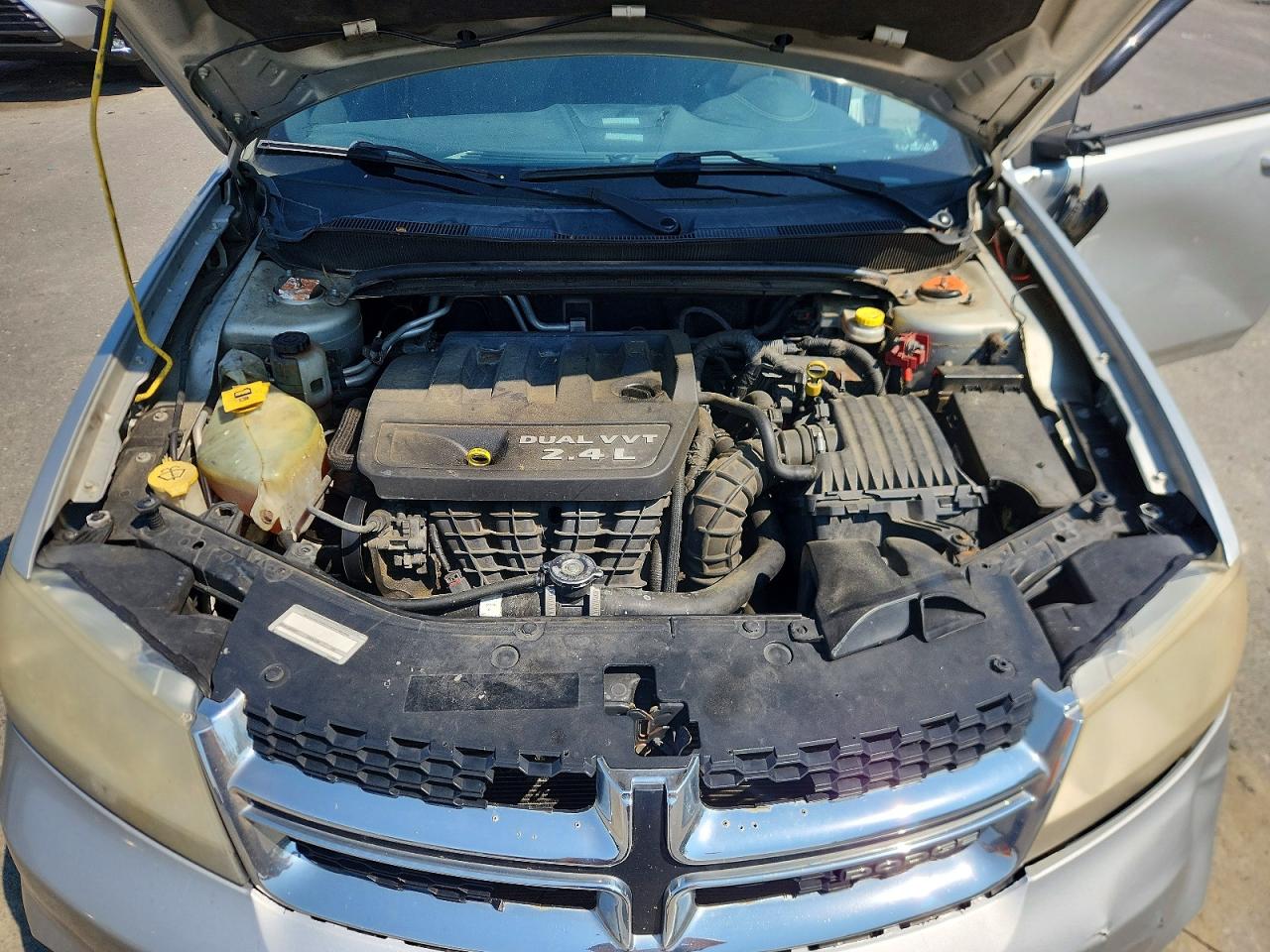 2012 Dodge Avenger Se Silver vin: 1C3CDZAB1CN129012