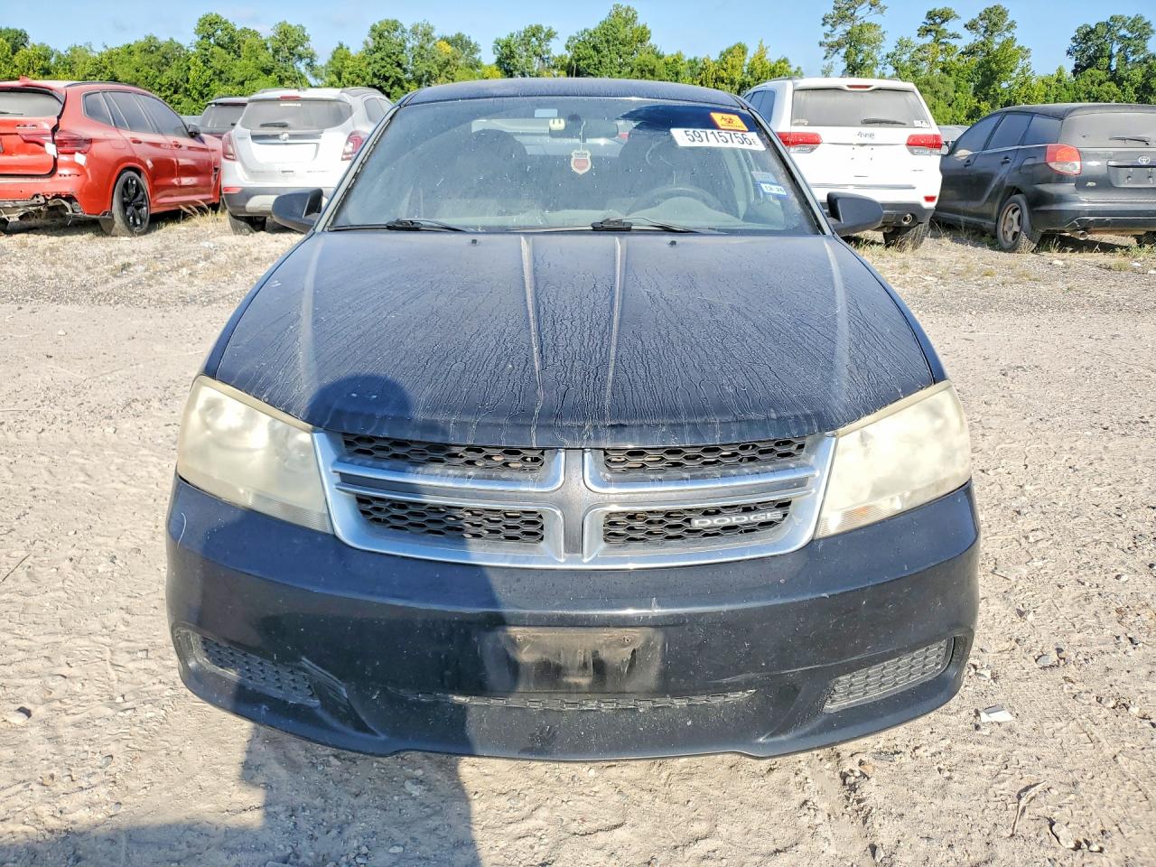 2012 Dodge Avenger Se Черный vin: 1C3CDZAB1CN177724