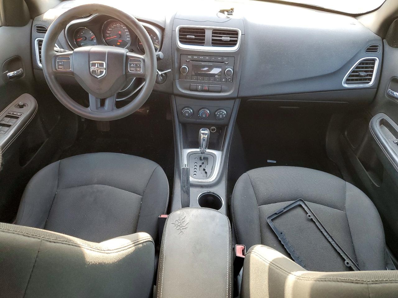 2012 Dodge Avenger Se Черный vin: 1C3CDZAB1CN177724