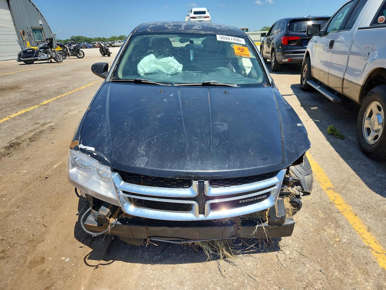 2012 Dodge Avenger Se Black vin: 1C3CDZAB1CN193566