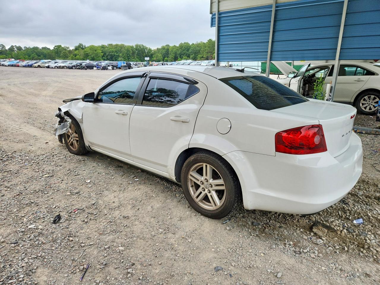 2012 Dodge Avenger Se White vin: 1C3CDZAB1CN215985