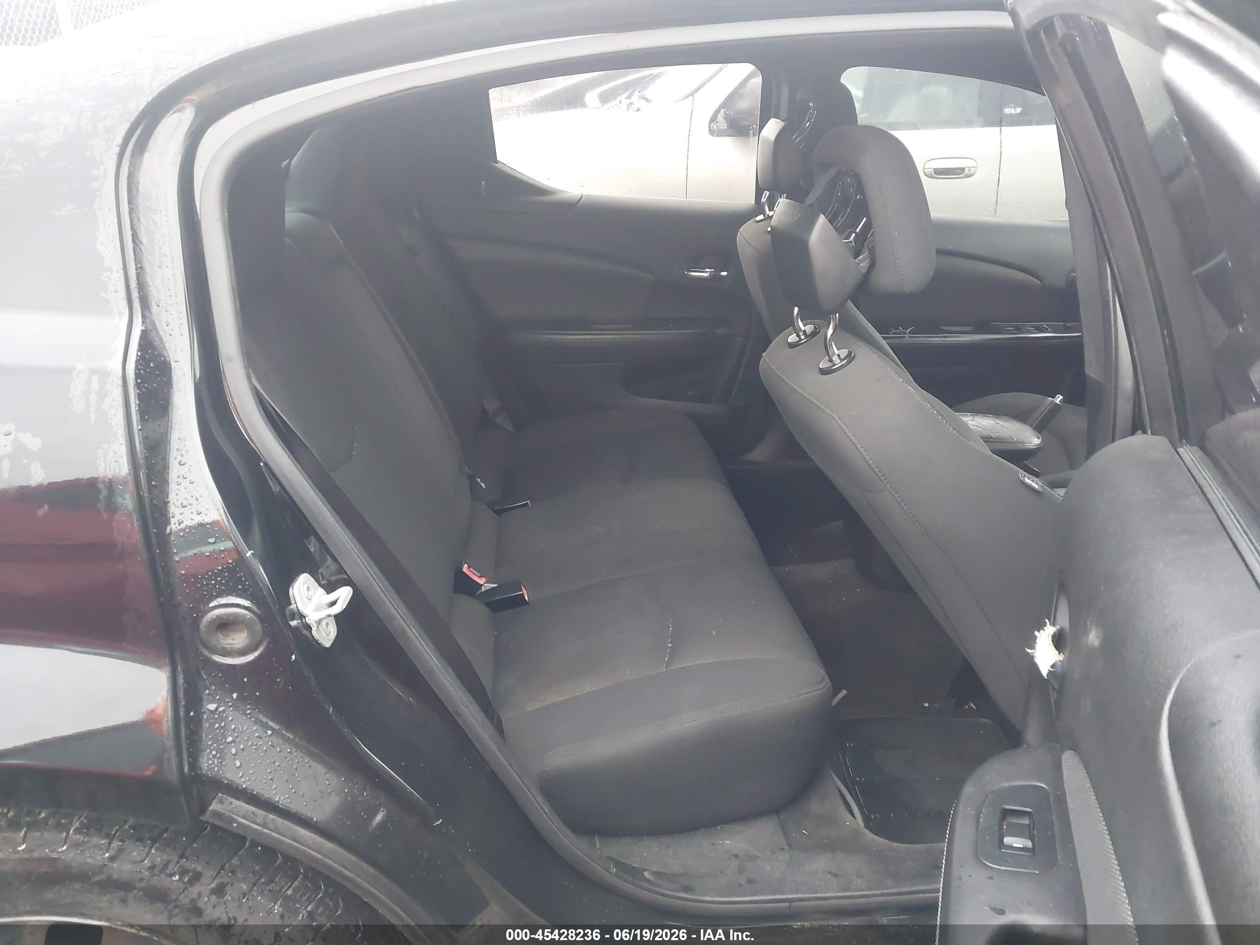 2012 Dodge Avenger Se Черный vin: 1C3CDZAB1CN237355