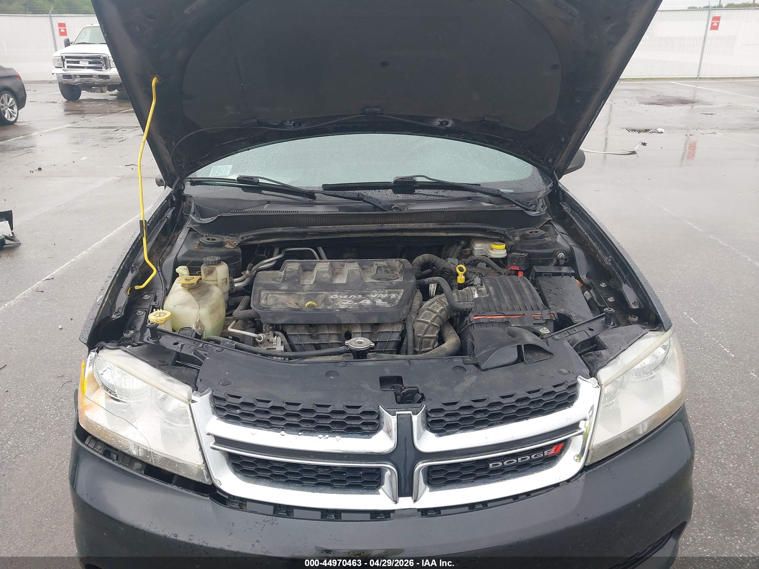 2012 Dodge Avenger Se Black vin: 1C3CDZAB1CN237419