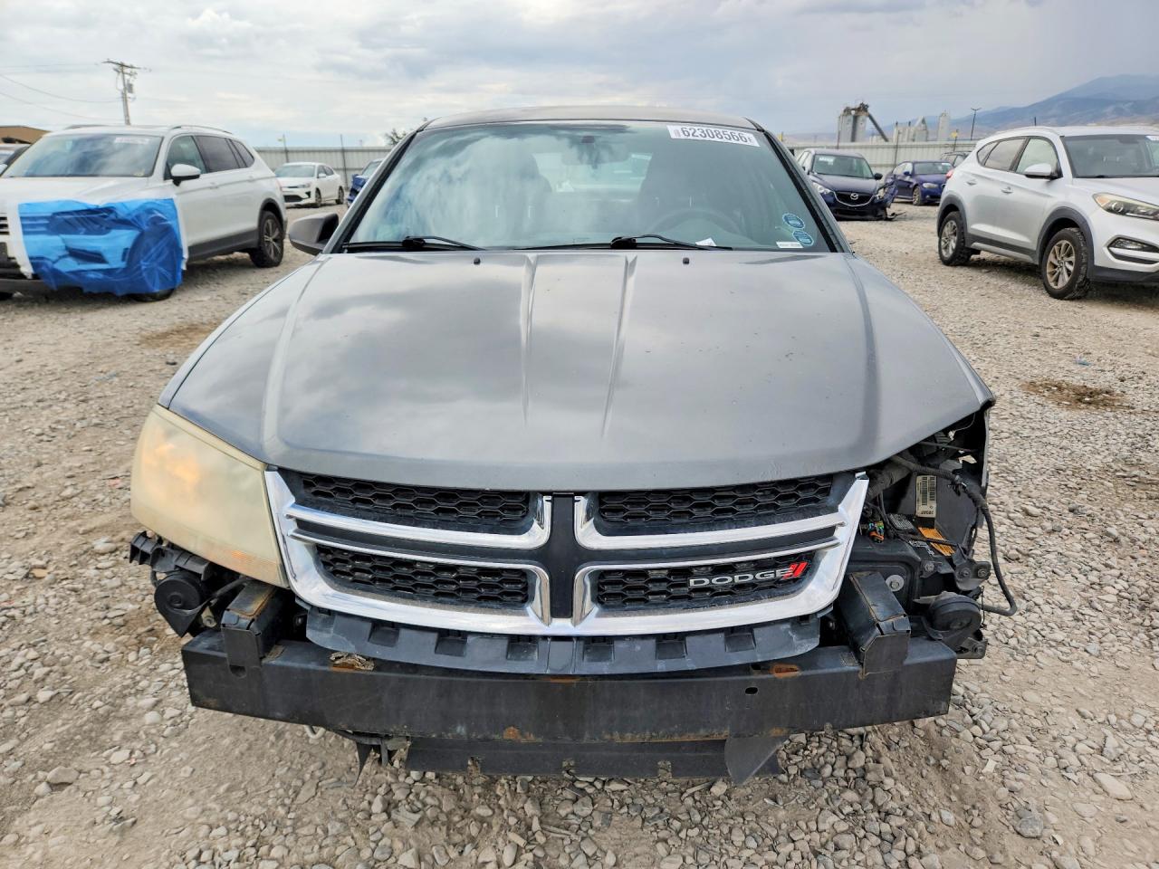 2012 Dodge Avenger Se Gray vin: 1C3CDZAB1CN331820