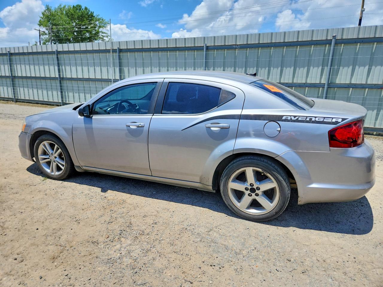 2013 Dodge Avenger Se Silver vin: 1C3CDZAB1DN564548