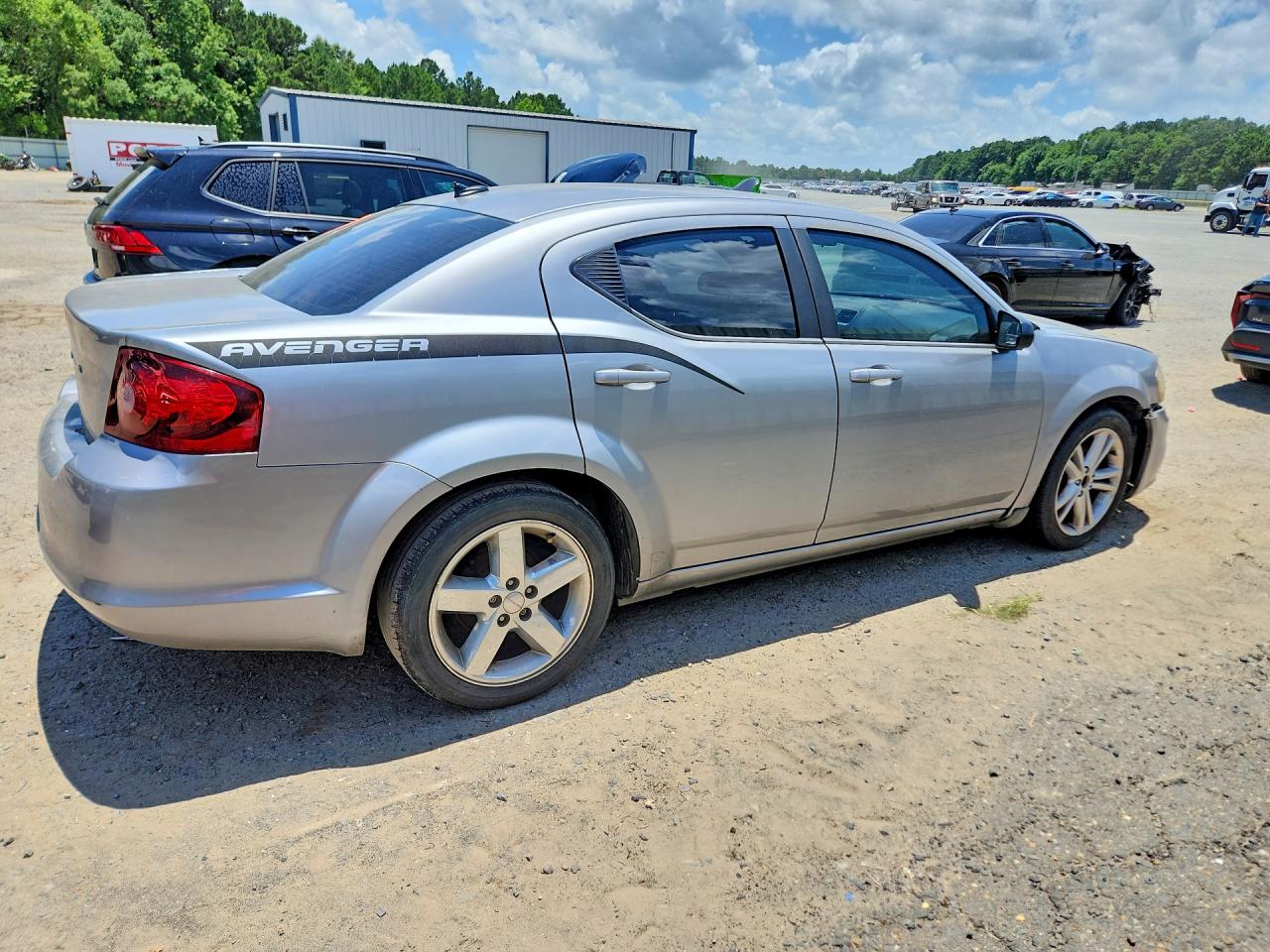 2013 Dodge Avenger Se Silver vin: 1C3CDZAB1DN564548