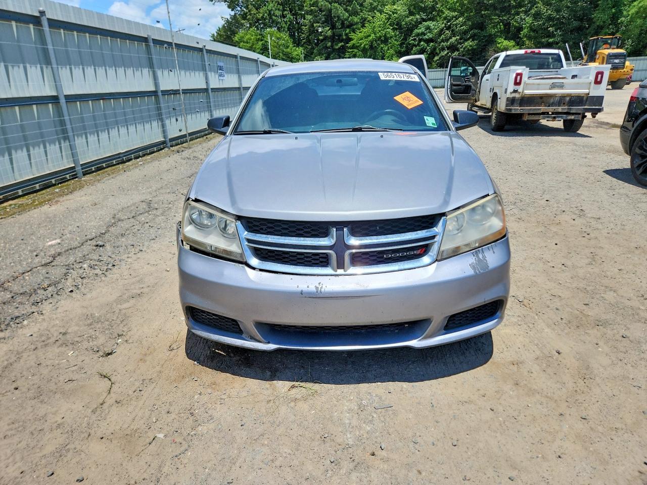 2013 Dodge Avenger Se Silver vin: 1C3CDZAB1DN564548