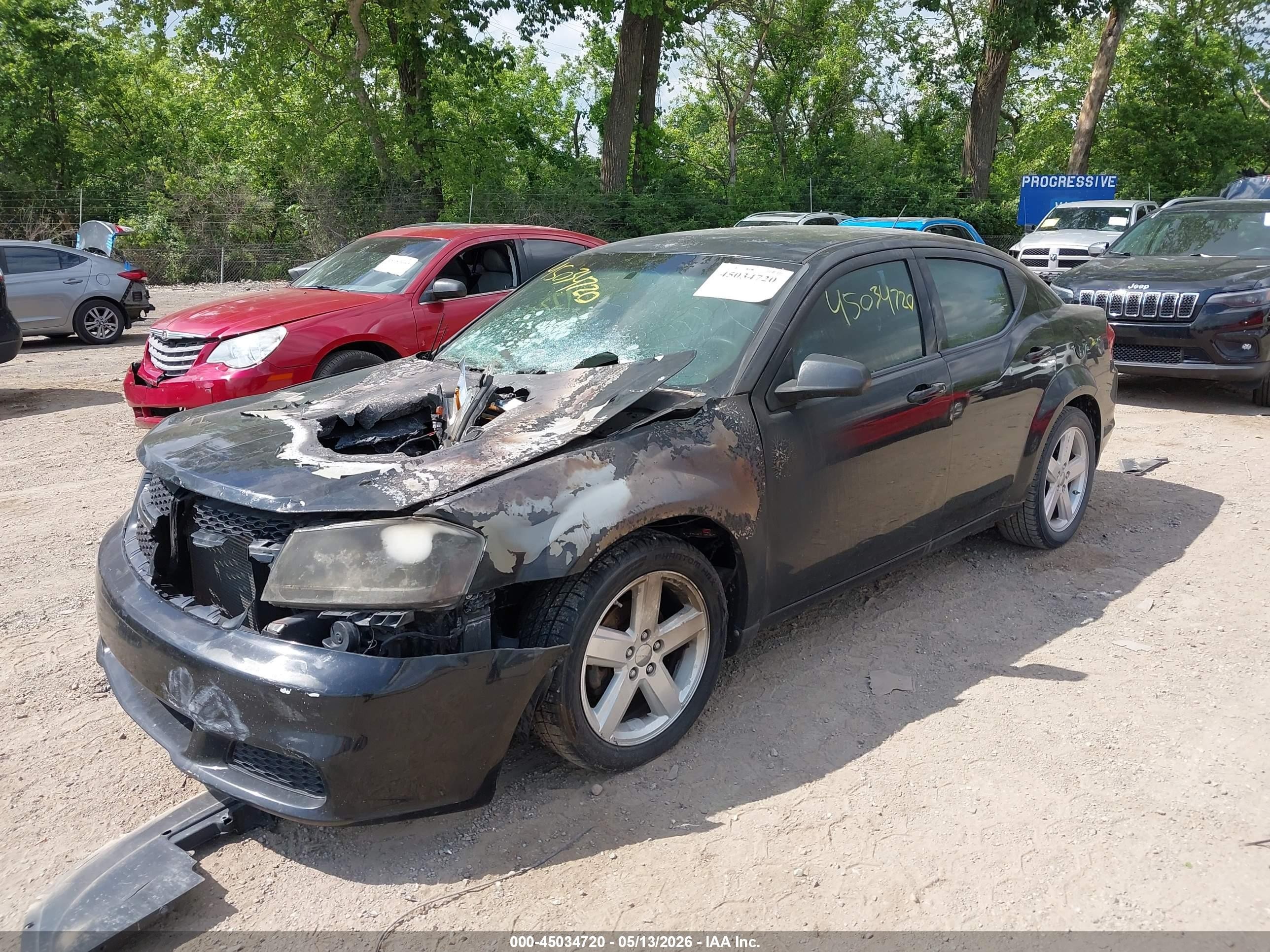 2013 Dodge Avenger Se Black vin: 1C3CDZAB1DN593919