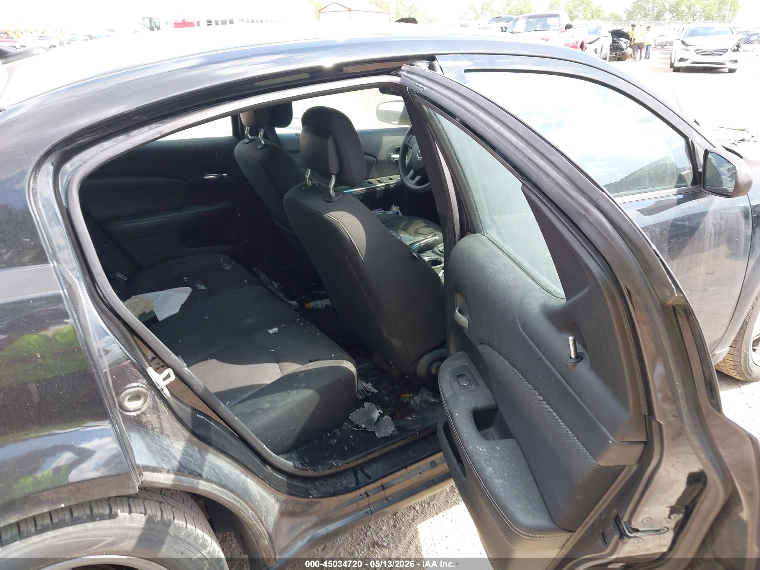 2013 Dodge Avenger Se Black vin: 1C3CDZAB1DN593919