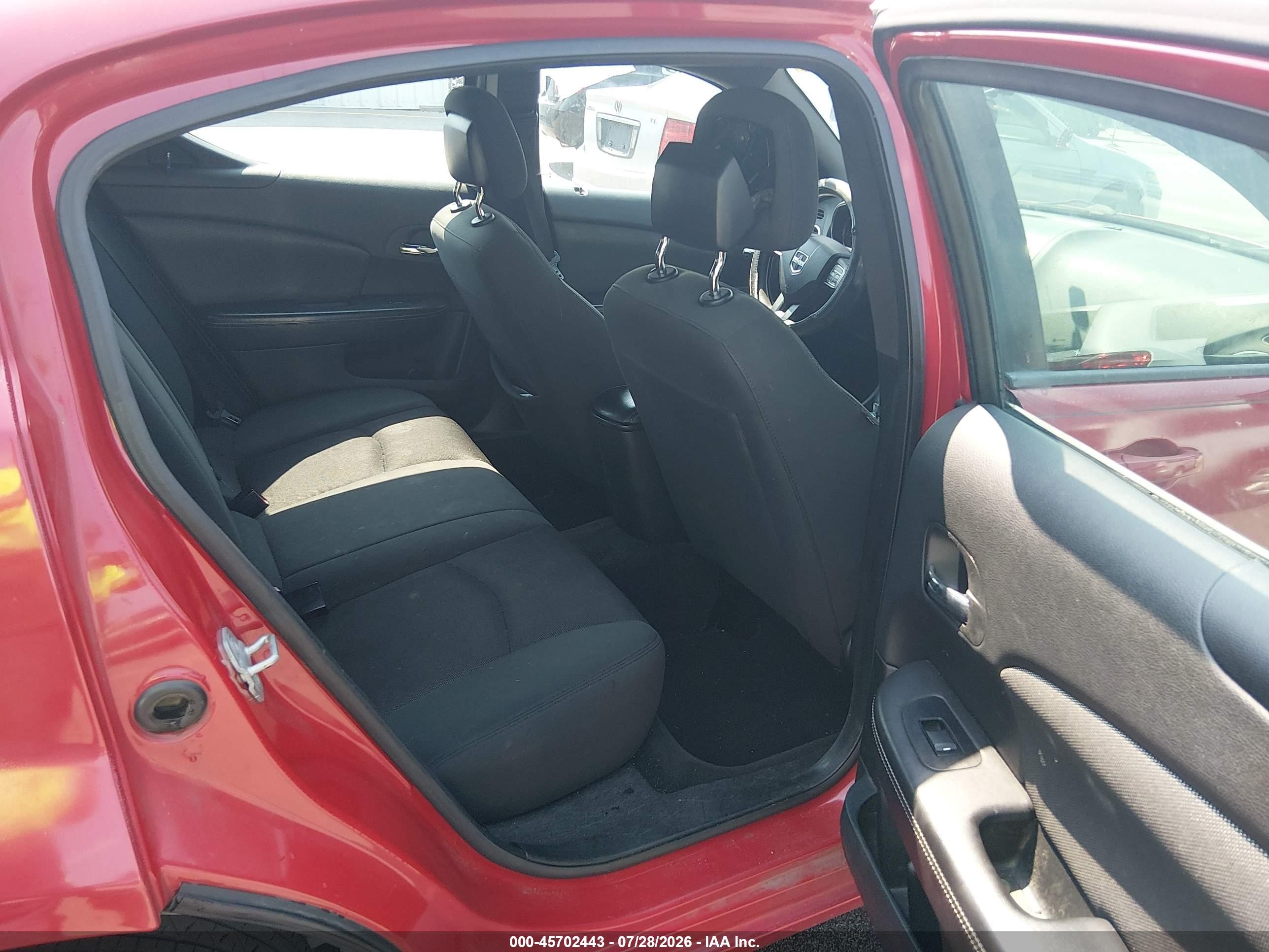 2013 Dodge Avenger Se Red vin: 1C3CDZAB1DN610752