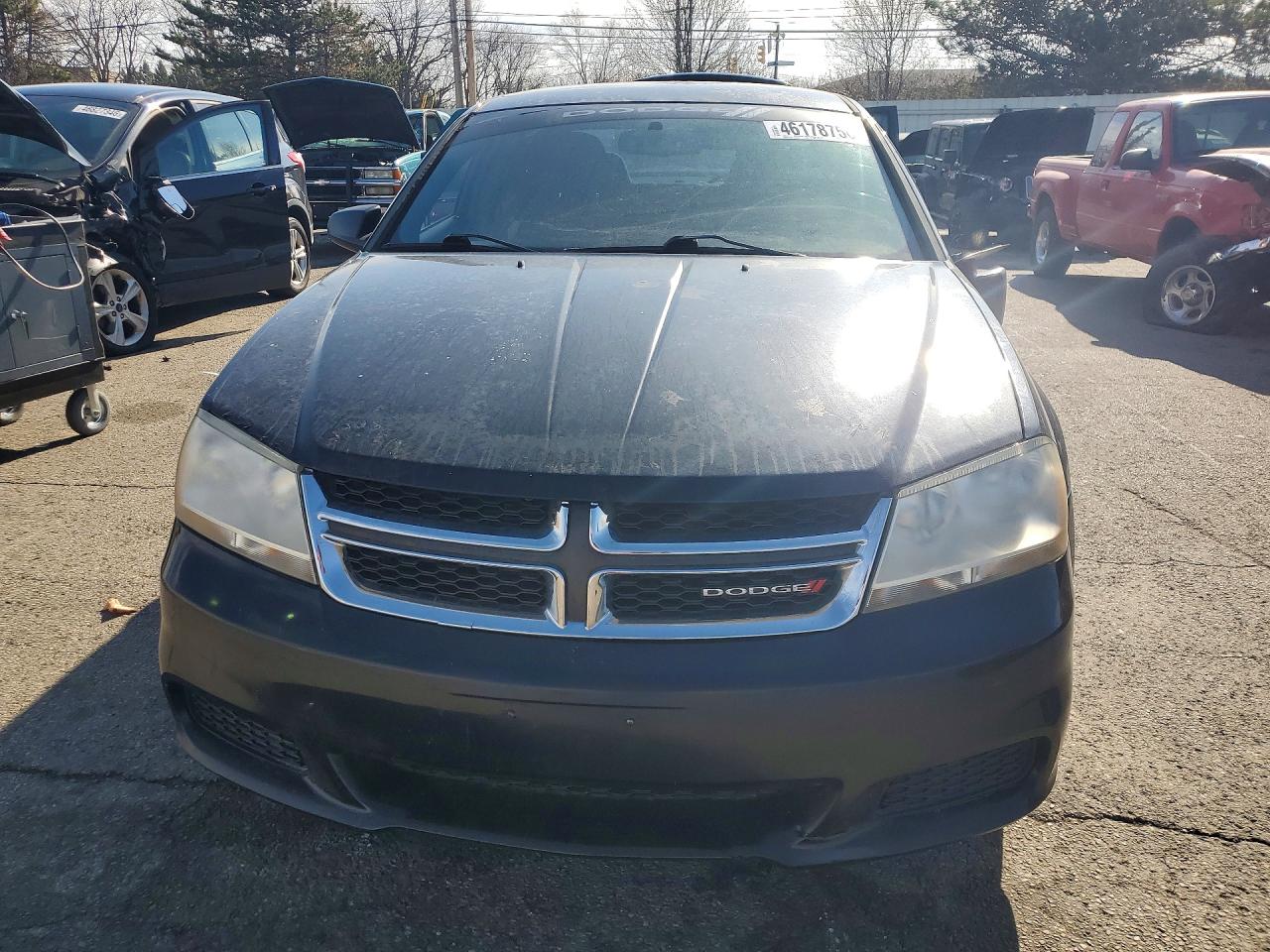 2013 Dodge Avenger Se Black vin: 1C3CDZAB1DN613912