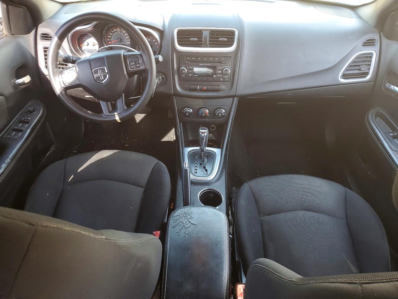 2013 Dodge Avenger Se Black vin: 1C3CDZAB1DN613912