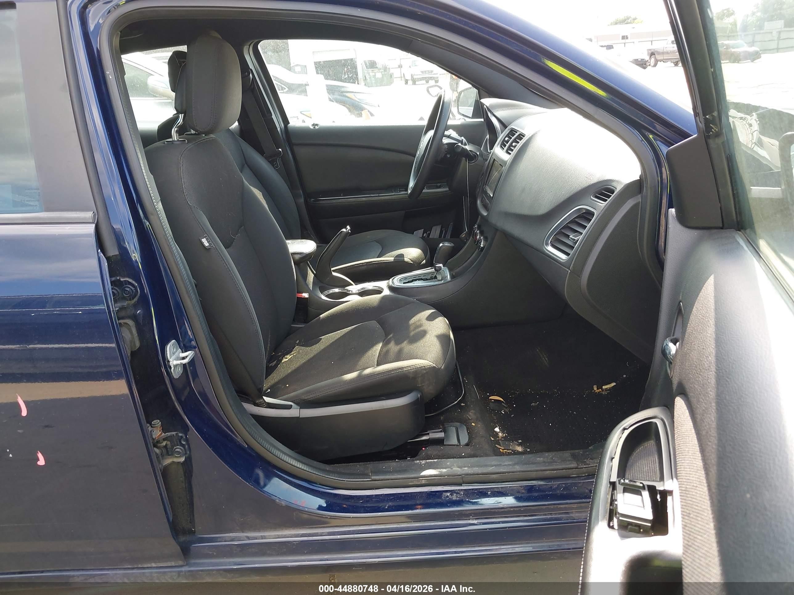 2013 Dodge Avenger Se Blue vin: 1C3CDZAB1DN616454