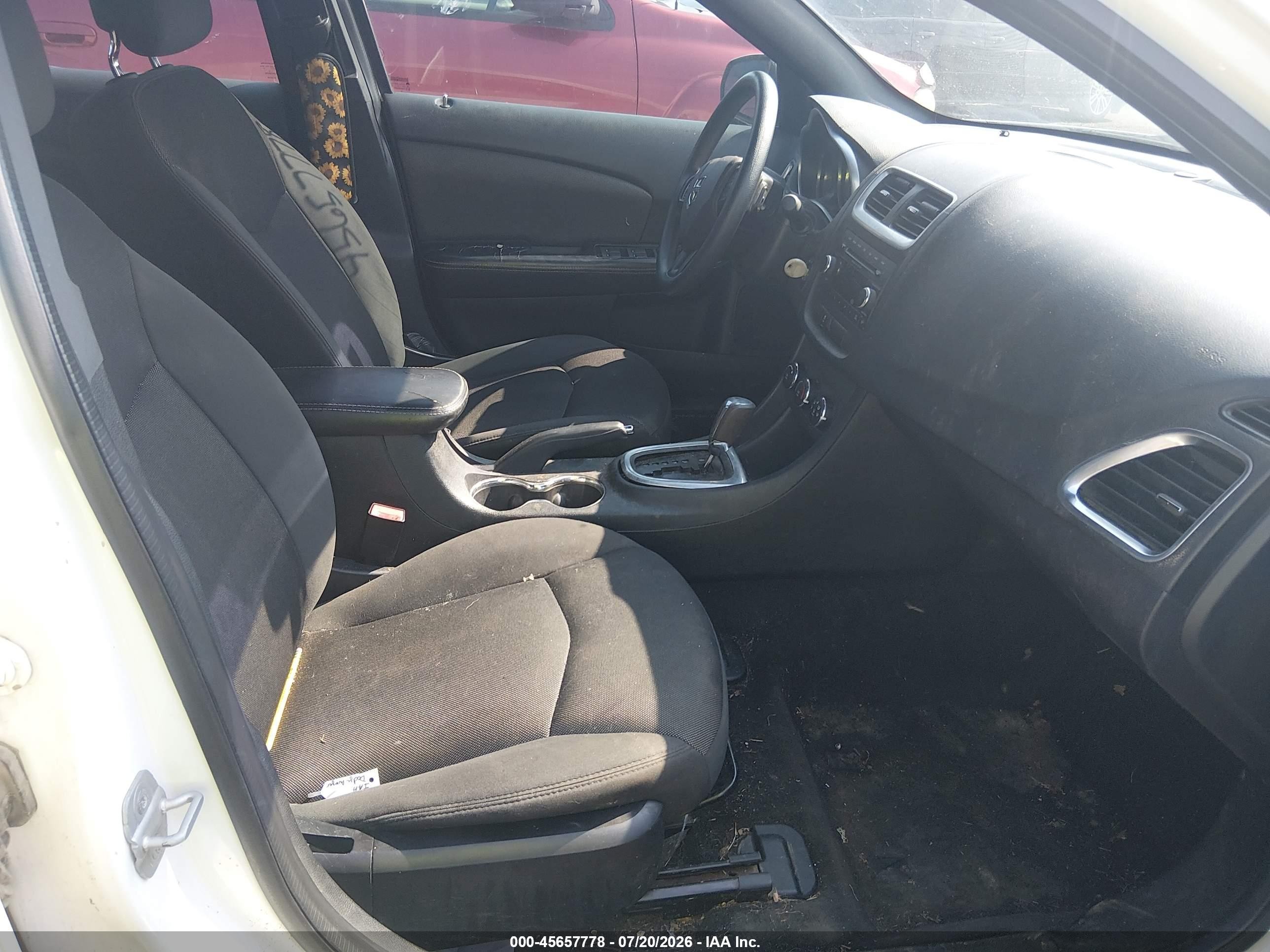 2013 Dodge Avenger Se White vin: 1C3CDZAB1DN662379