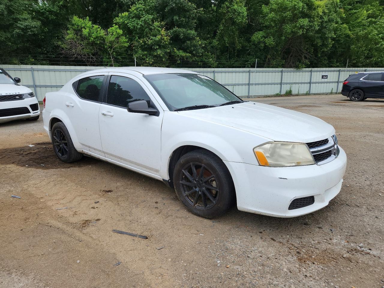 2013 Dodge Avenger Se White vin: 1C3CDZAB1DN690585