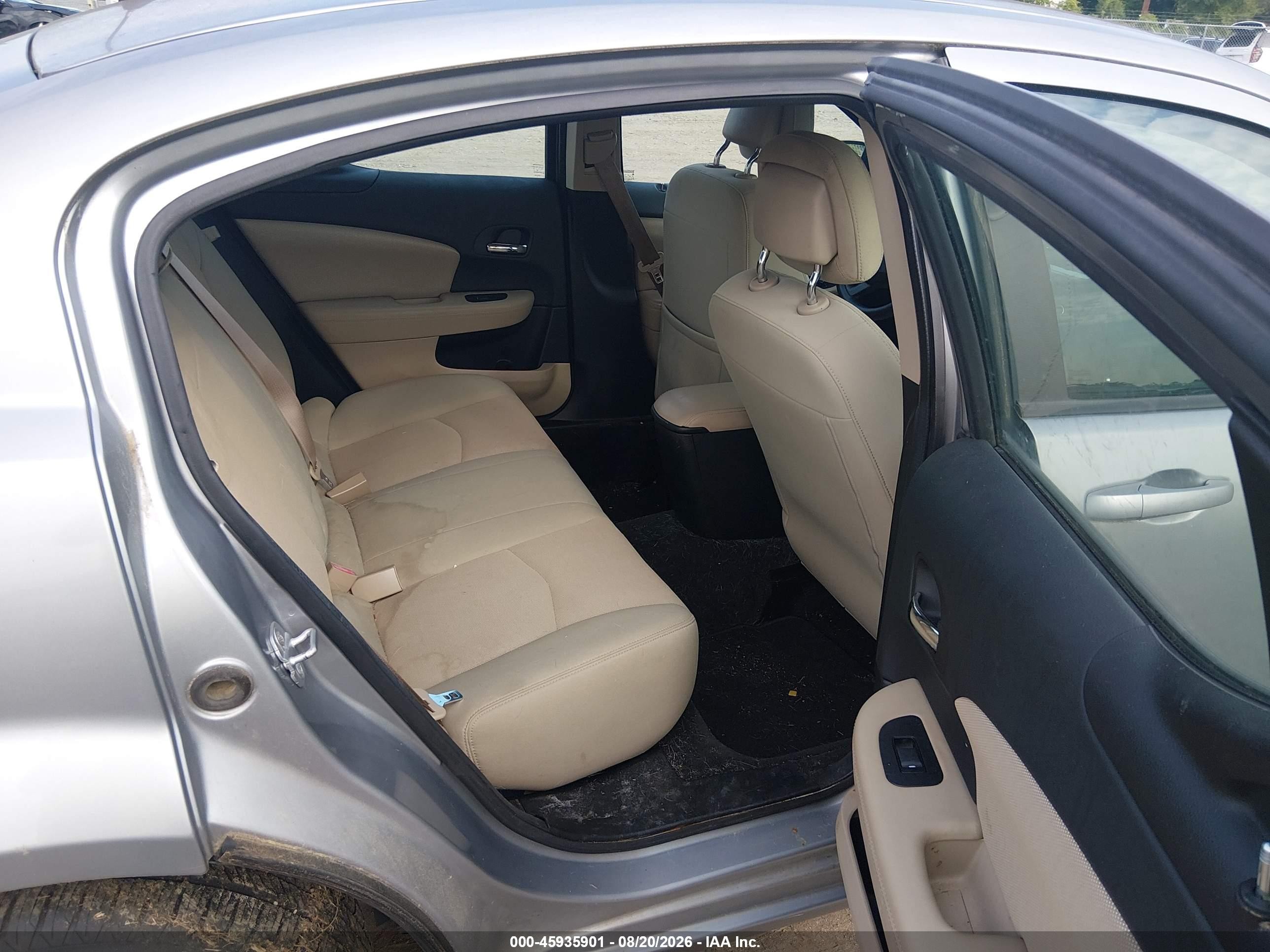 2013 Dodge Avenger Se Серый vin: 1C3CDZAB1DN742359