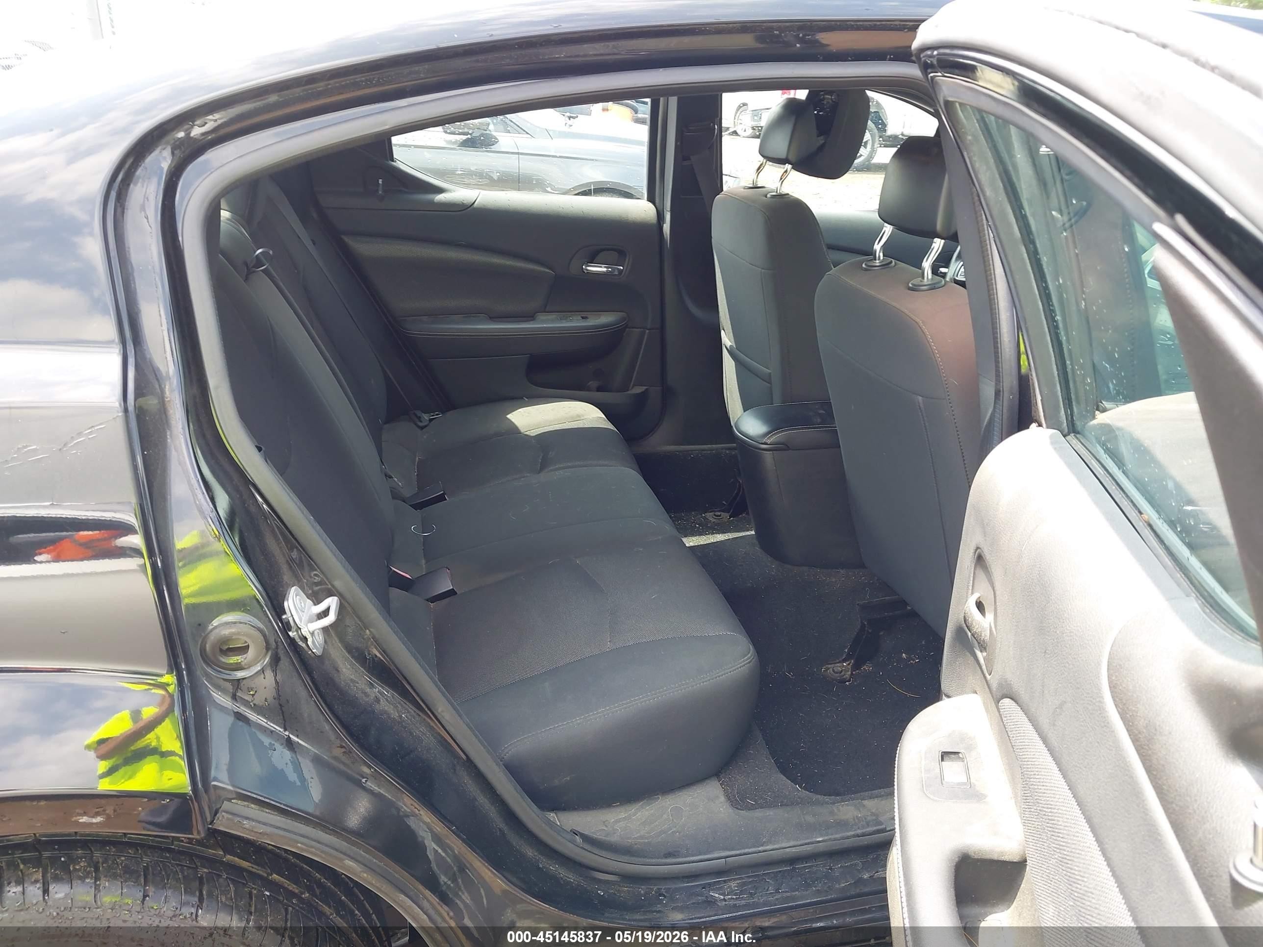 2014 Dodge Avenger Se Black vin: 1C3CDZAB1EN113668