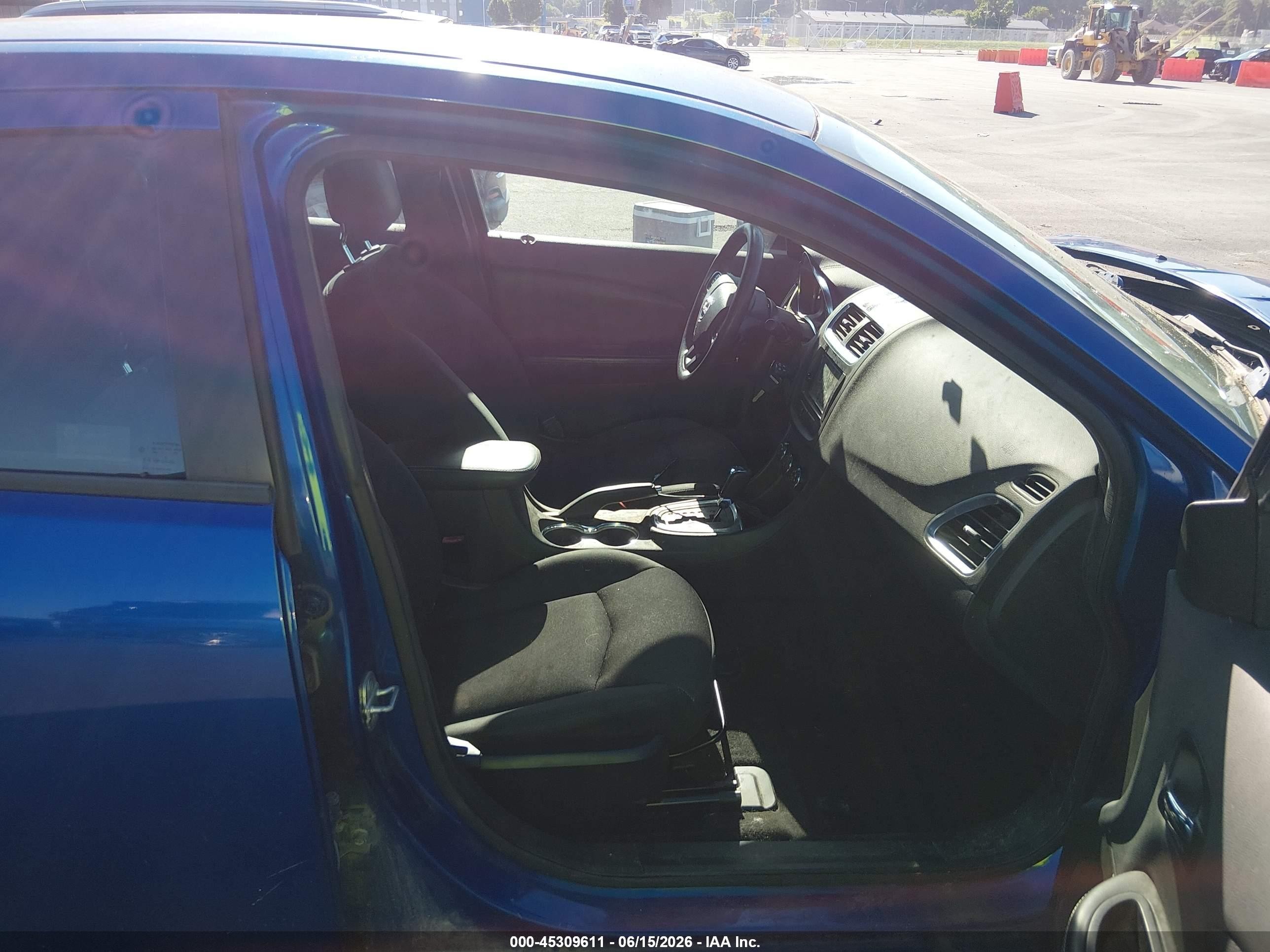 2014 Dodge Avenger Se Blue vin: 1C3CDZAB1EN129157