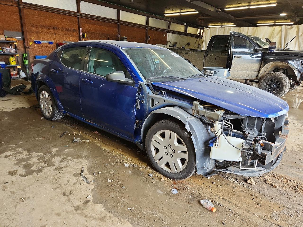 2014 Dodge Avenger Se Blue vin: 1C3CDZAB1EN169660