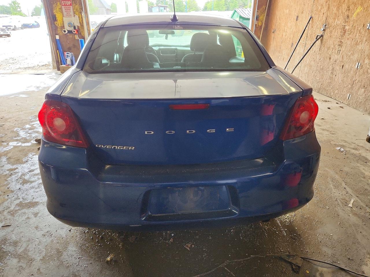 2014 Dodge Avenger Se Blue vin: 1C3CDZAB1EN169660