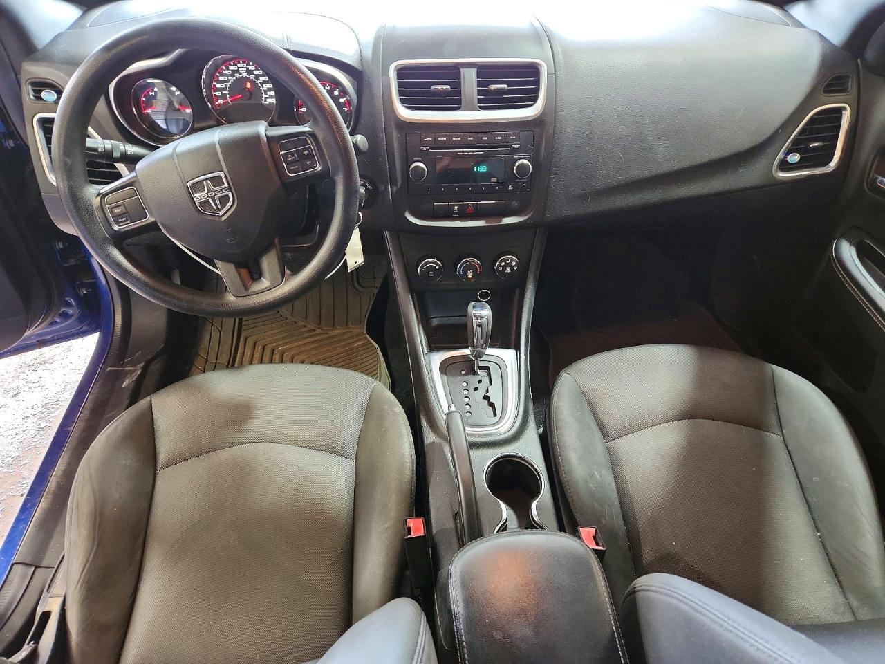 2014 Dodge Avenger Se Blue vin: 1C3CDZAB1EN169660