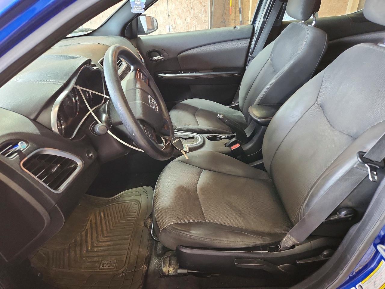 2014 Dodge Avenger Se Blue vin: 1C3CDZAB1EN169660