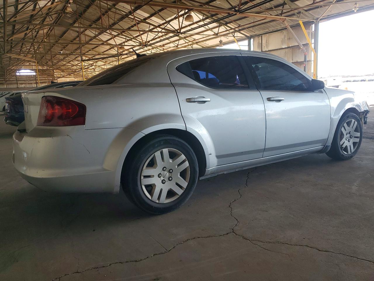 2012 Dodge Avenger Se Silver vin: 1C3CDZAB2CN154341