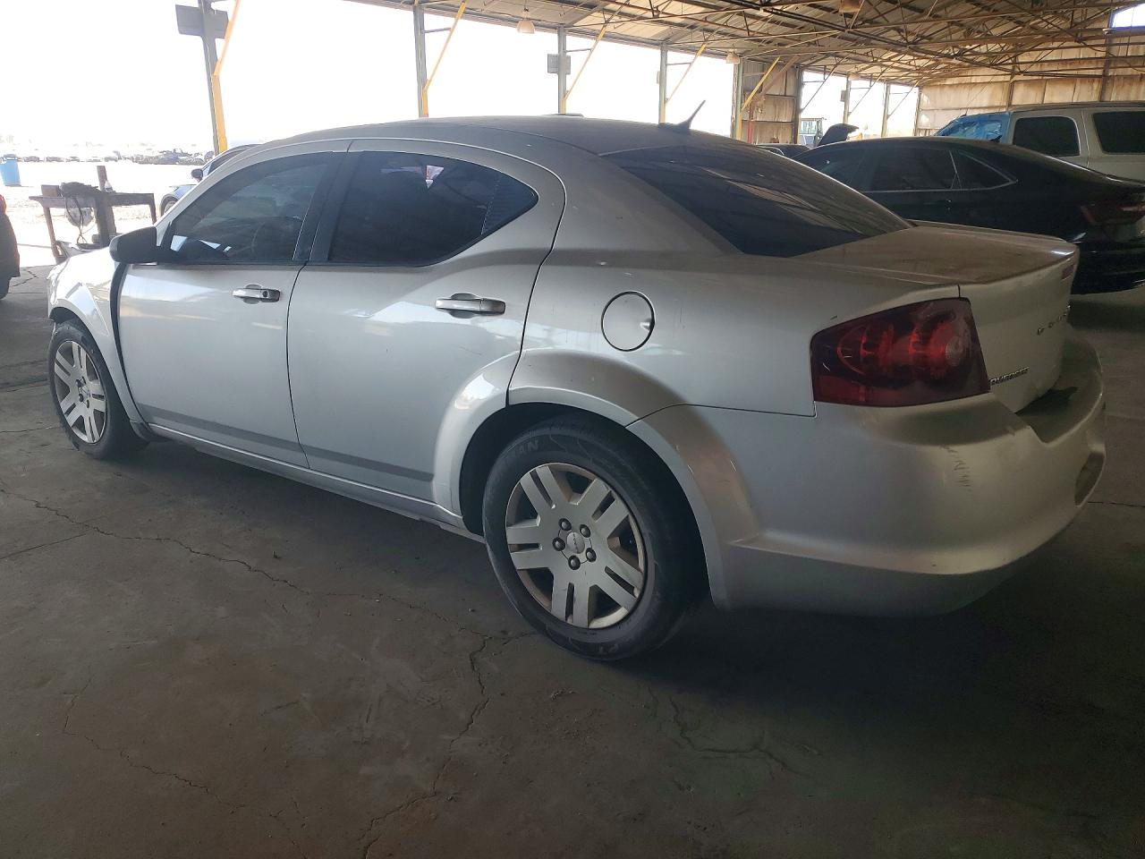 2012 Dodge Avenger Se Silver vin: 1C3CDZAB2CN154341