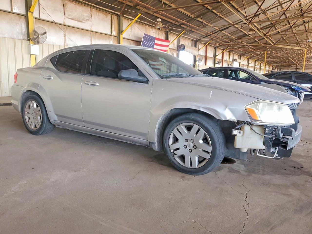 2012 Dodge Avenger Se Silver vin: 1C3CDZAB2CN154341