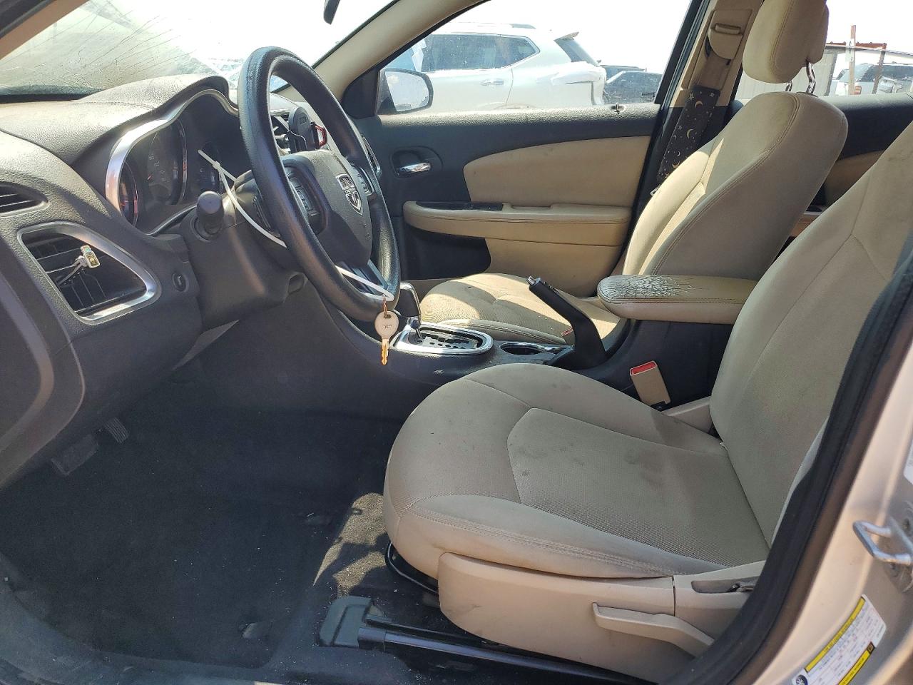 2012 Dodge Avenger Se Silver vin: 1C3CDZAB2CN155943